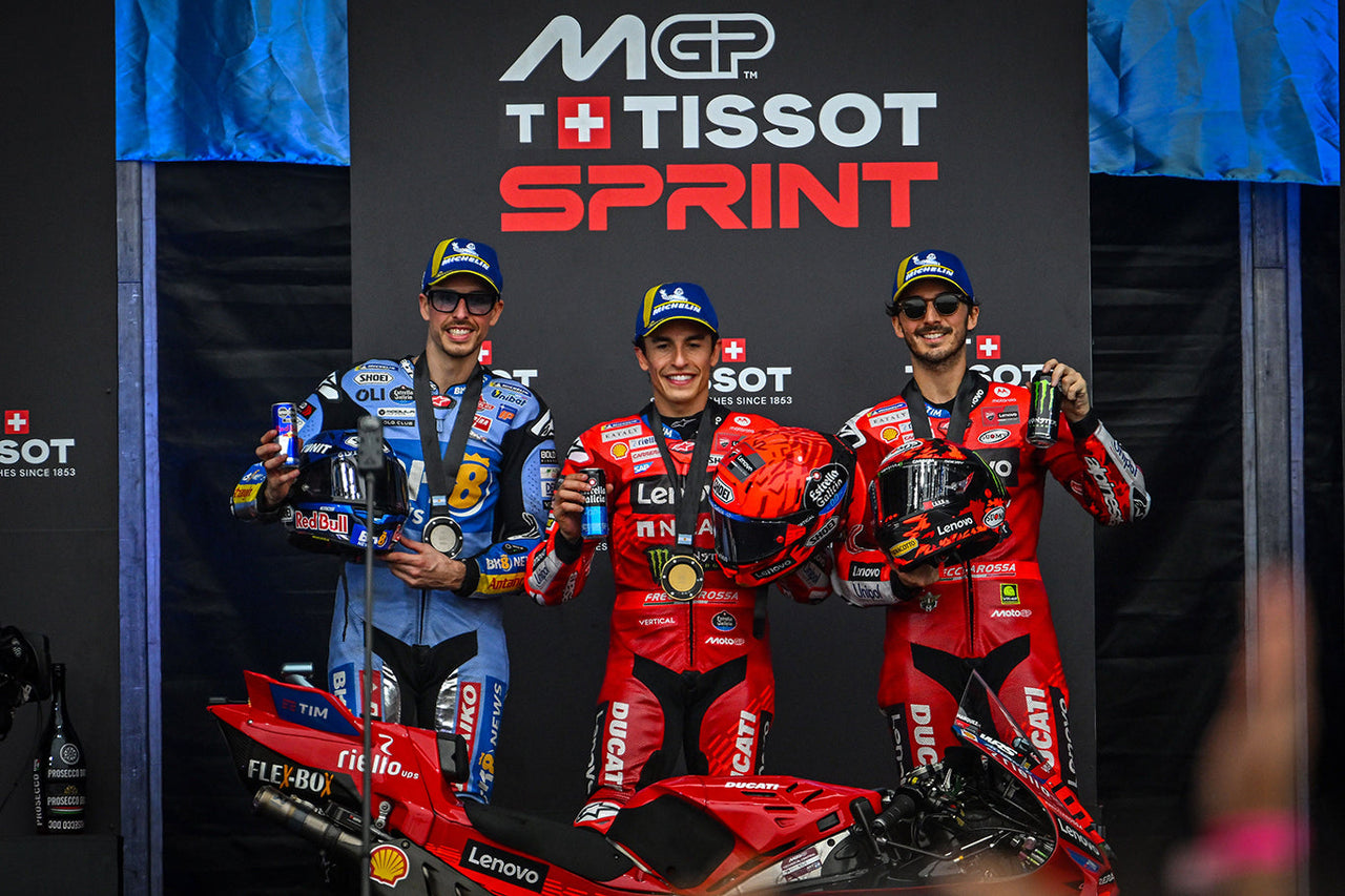 Image 390298632570 ALPINESTARS PODIUM LOCK-OUT AS MARC MÁRQUEZ DOMINATES MOTOGP SPRINT IN ARGENTINA