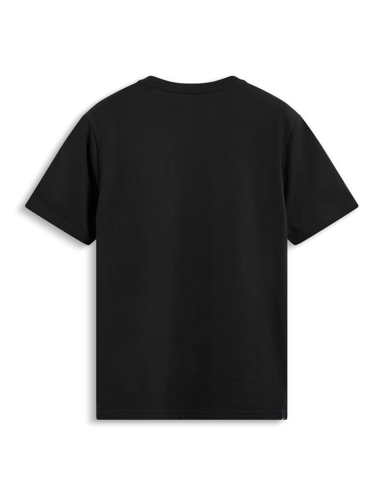 Alpinestars Luxo CSF T-Shirt, Kurzarm-T-Shirt, Schwarz, Rückansicht, lässige Motorsport-Sportbekleidung