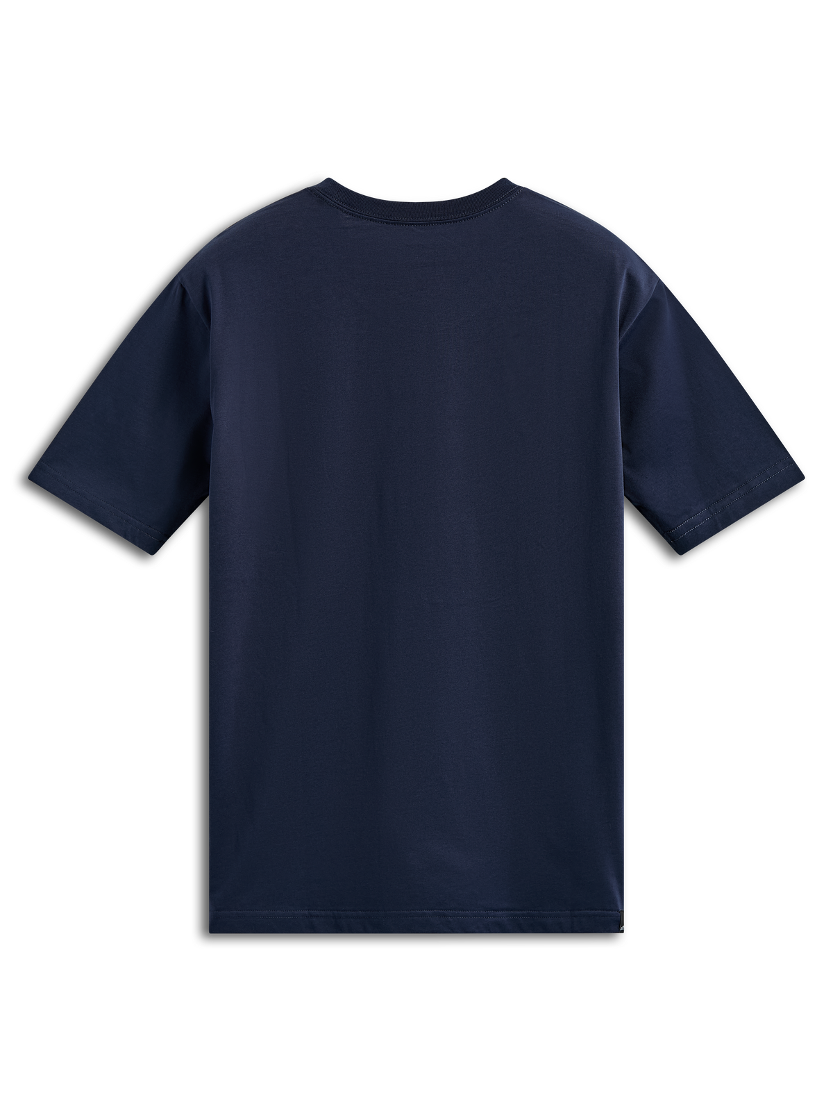Alpinestars Trifecta CSF Tee, Kurzärmeliges T-Shirt, Marineblau, Rückansicht, Lässiges vom Motorsport inspiriertes Design