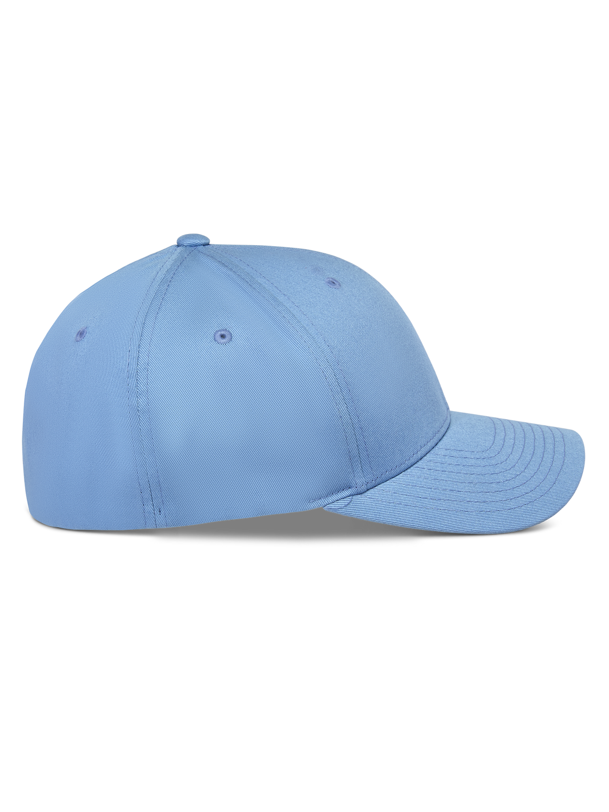 Alpinestars Pivot Kappe, Blau, Seitenansicht einer strukturierten Baseballkappe mit gebogenem Schirm, Baumwoll-Twill-Konstruktion, lässiges Sportbekleidungs-Accessoire