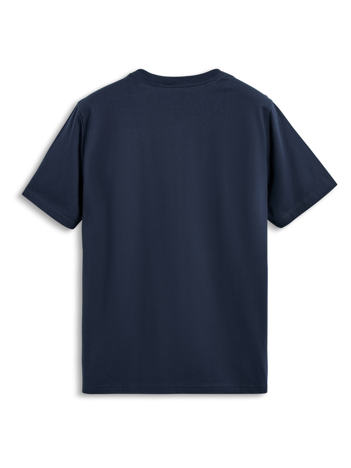 Alpinestars Fasting CSF Tee, Kurzarm-T-Shirt, Marineblau, Rückansicht, Lässige Motorsport-Sportbekleidung