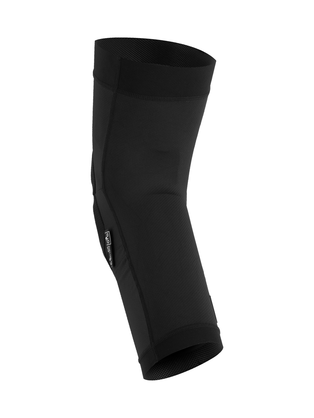 Alpinestars A-Motion Plasma Knee Sleeve, zwarte MTB kniebeschermer, ademend mesh textiel met ergonomisch voorgevormd ontwerp, slank profiel instapmodel voor mountainbiken