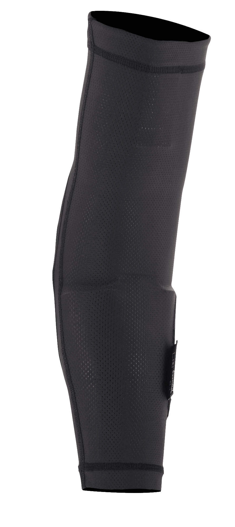 Alpinestars Paragon Lite Ellbogenprotektor, Schwarz, atmungsaktives Stretch-Mesh-Material, Slip-on-Design mit verstärkter Polsterung, leichter Schutz für Mountainbiking
