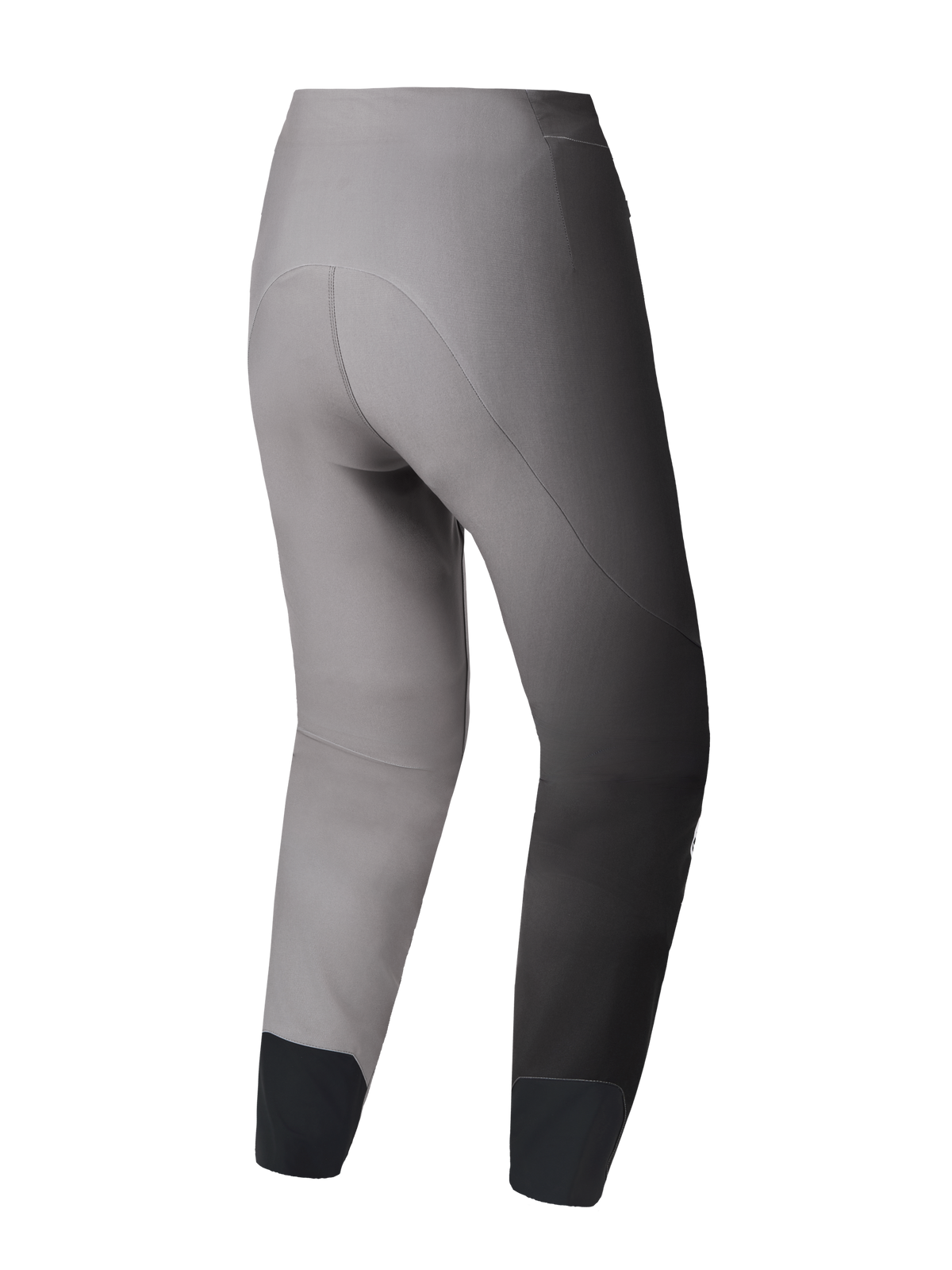 Pantalon VTT A-Supra Elite gris délavé, vue arrière, coupe racing performante et tissu extensible 4 directions.