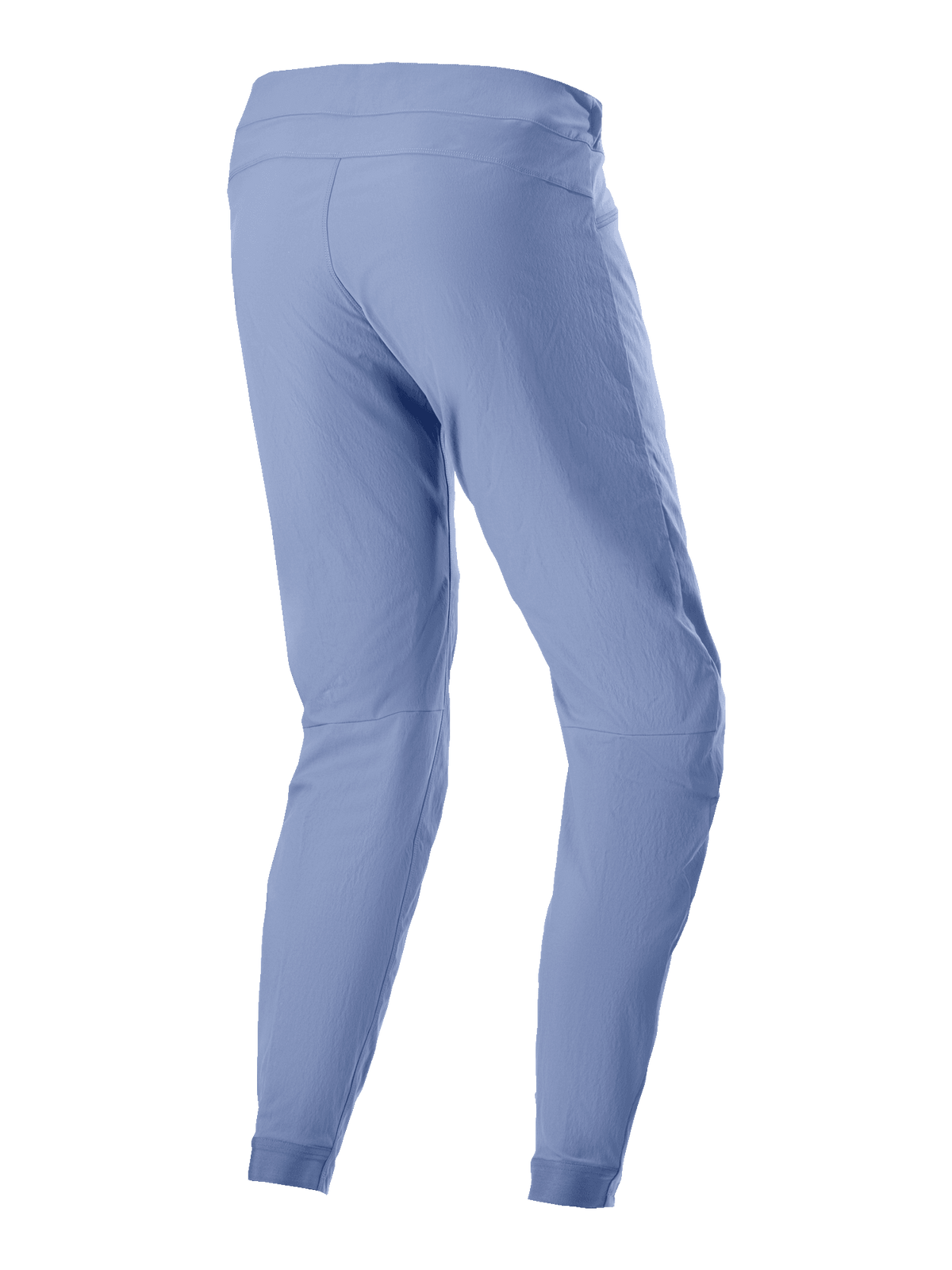 Alpinestars A-Dura broek, mountainbikebroek, Infinity Blue, achteraanzicht met taps toelopend ontwerp en elastische manchetten, duurzame 2-way stretch textielstof voor off-road fietsen