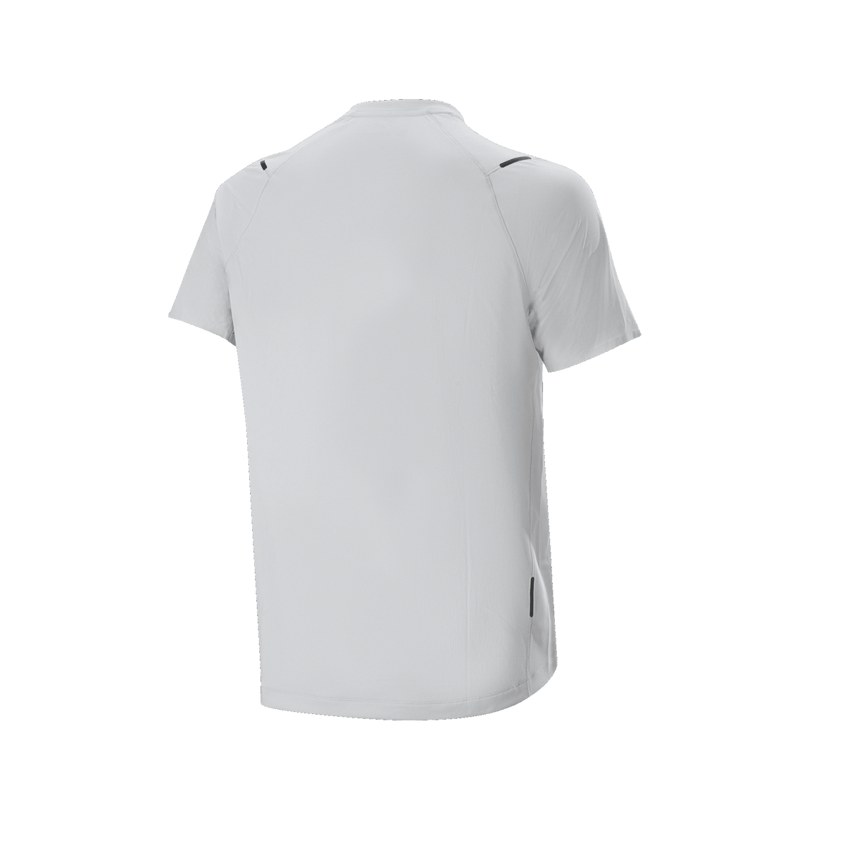 Alpinestars A-Aria Astar Jersey, fietsshirt met korte mouwen, White Dove, achteraanzicht met lichtgewicht ademende stof, verlengde achterkant voor extra bedekking en subtiele reflecterende accenten.