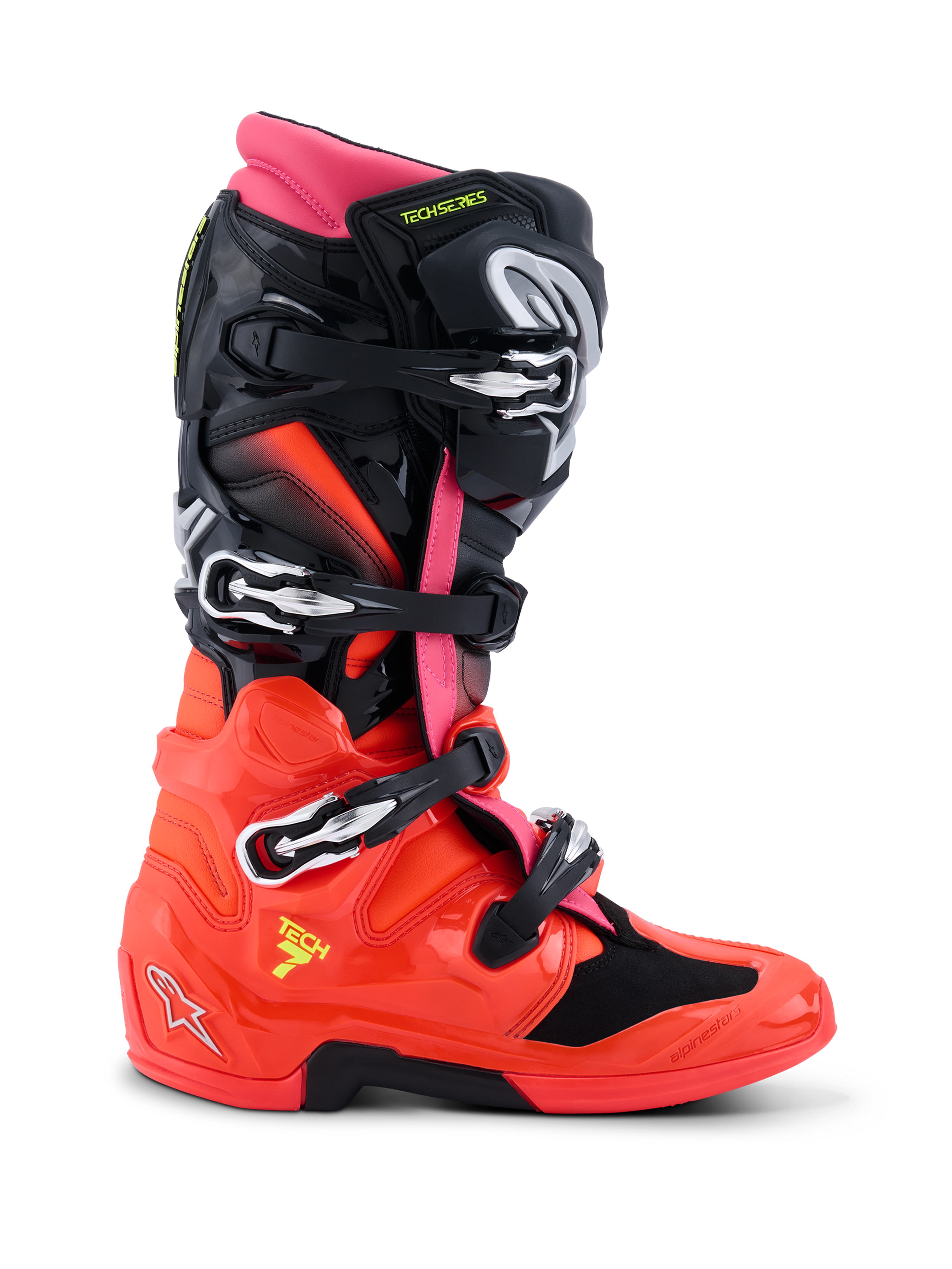 Tech 7 - Black MX Boots | Alpinestars®