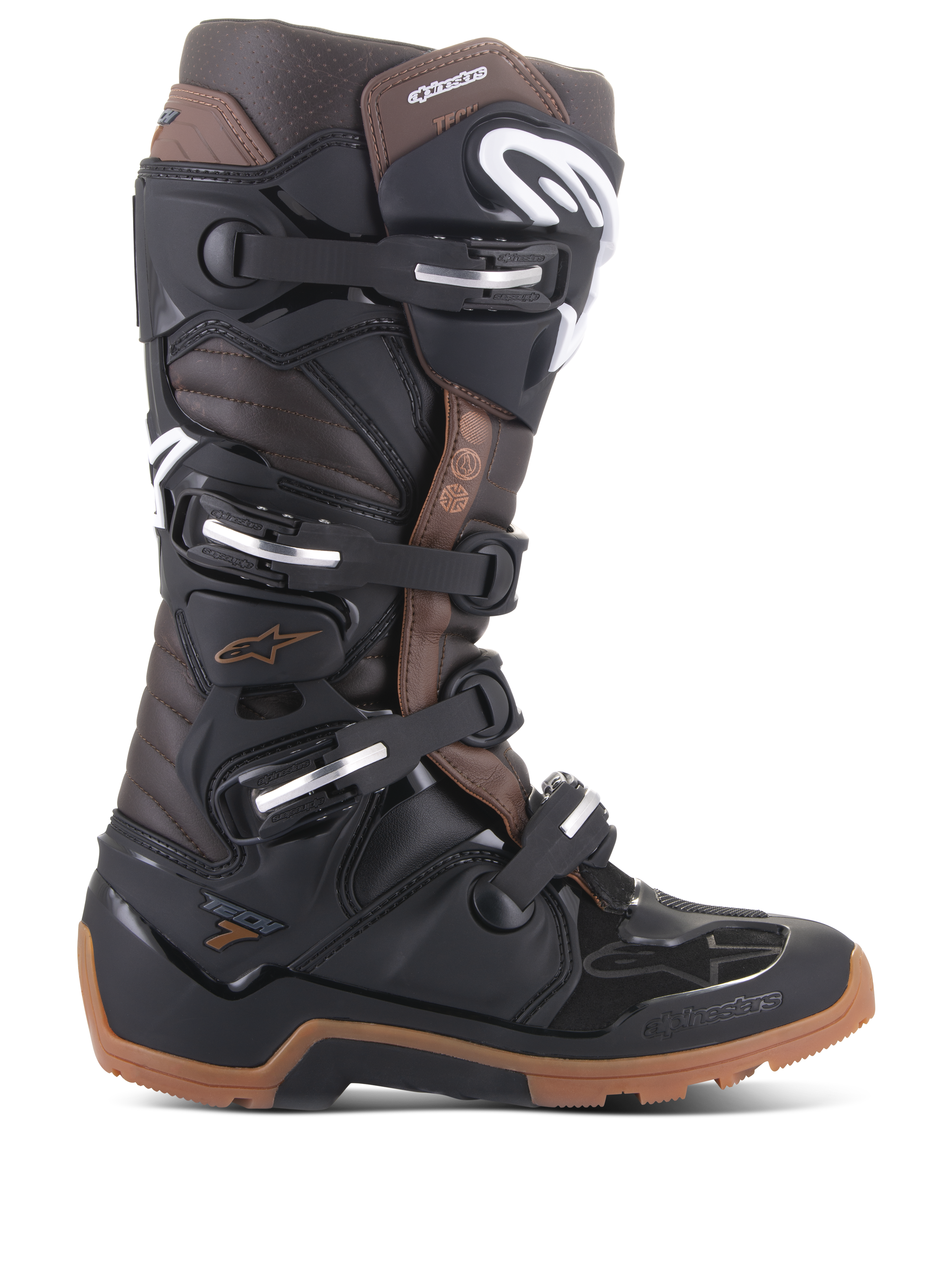 Tech 7 Enduro - Black Motorcycle Boots | Alpinestars®