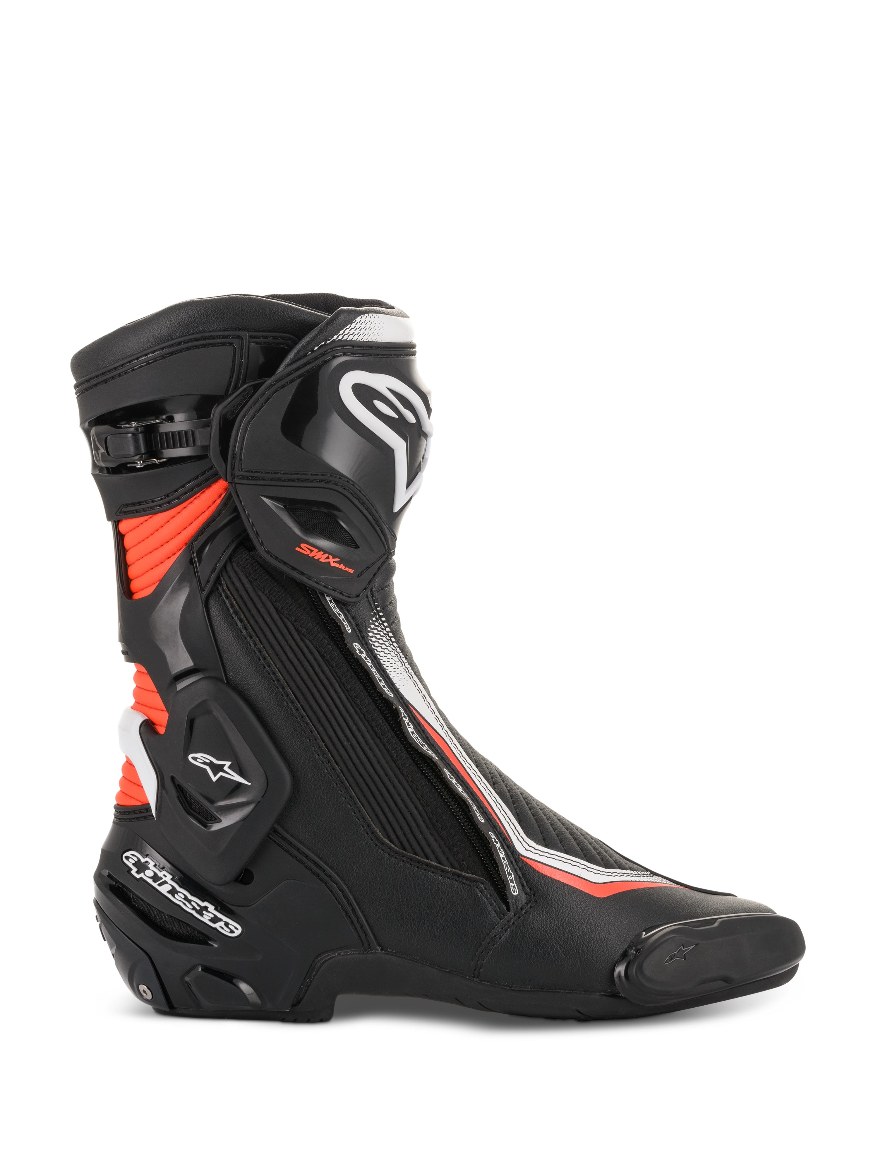 SMX Plus V2 - Black Motorcycle Boots | Alpinestars®