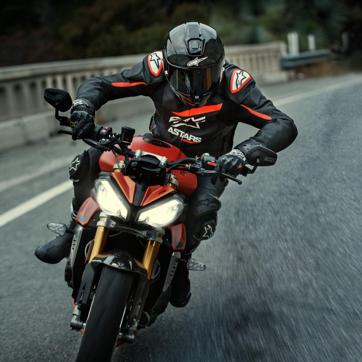 GP Plus R V4 Rideknit Leren Jas