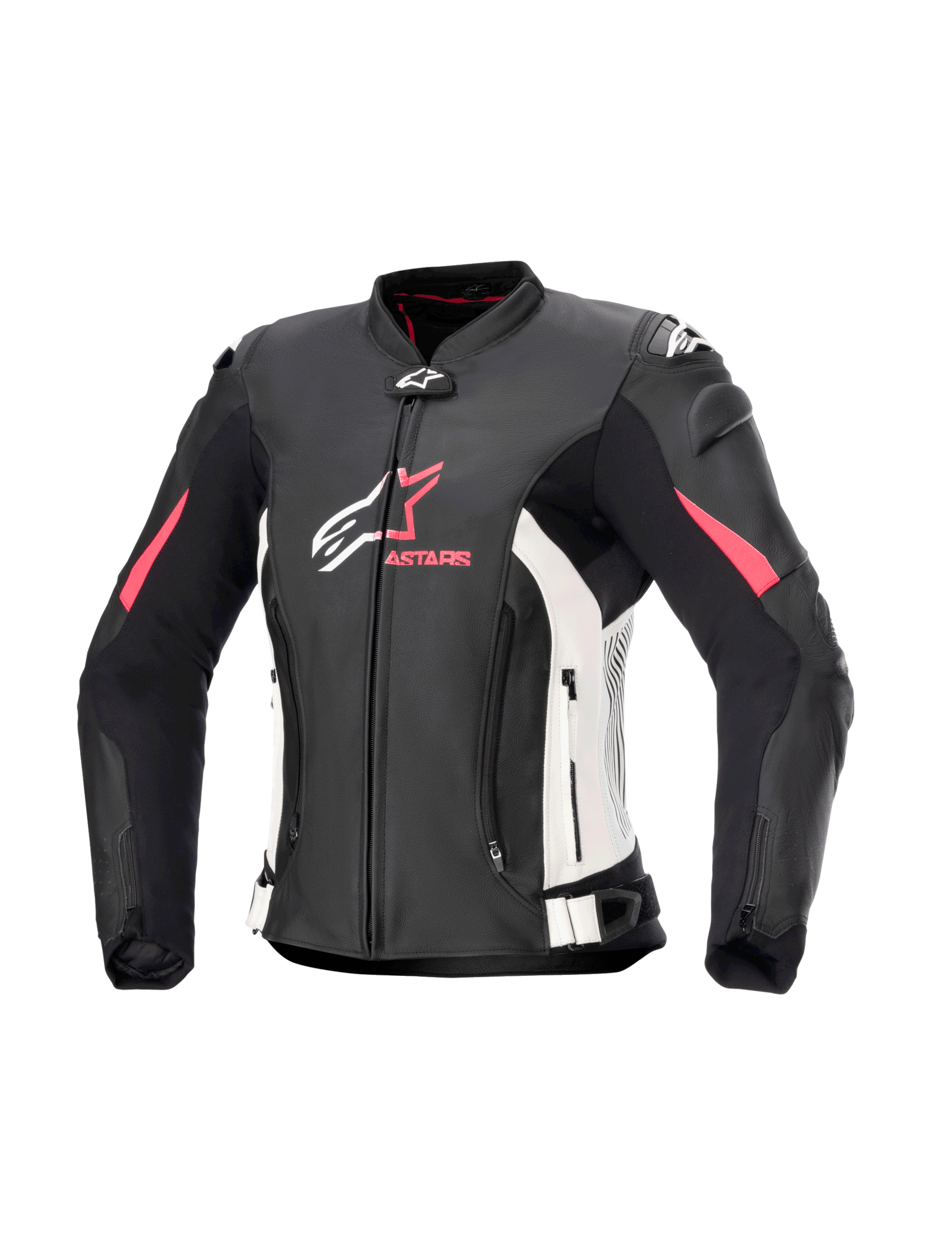 Stella GP Plus V4 - Black Motorcycle Jacket | Alpinestars®