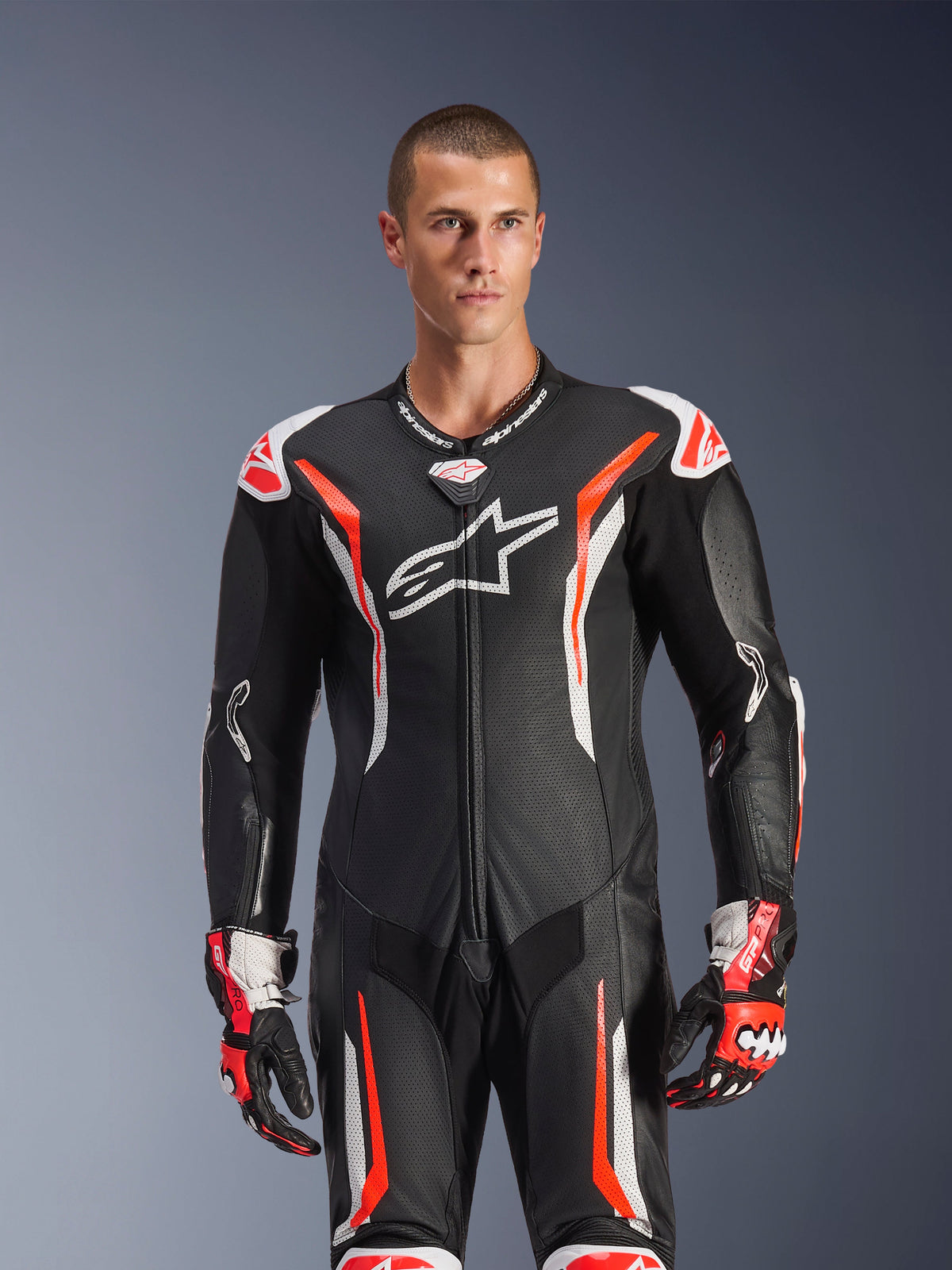 GP Tech V5 Lederkombi 1-Teiliger