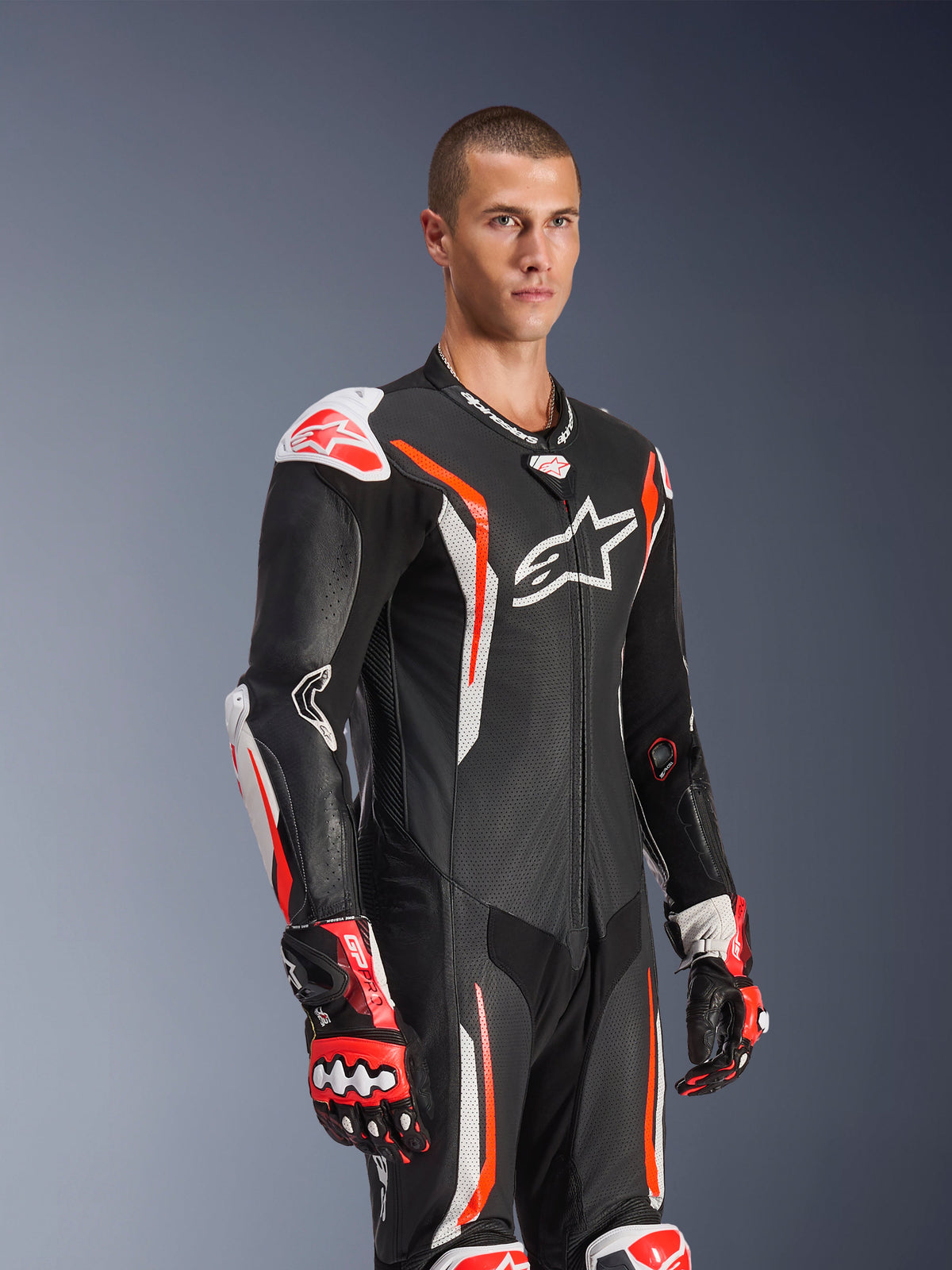 GP Tech V5 Lederkombi 1-Teiliger