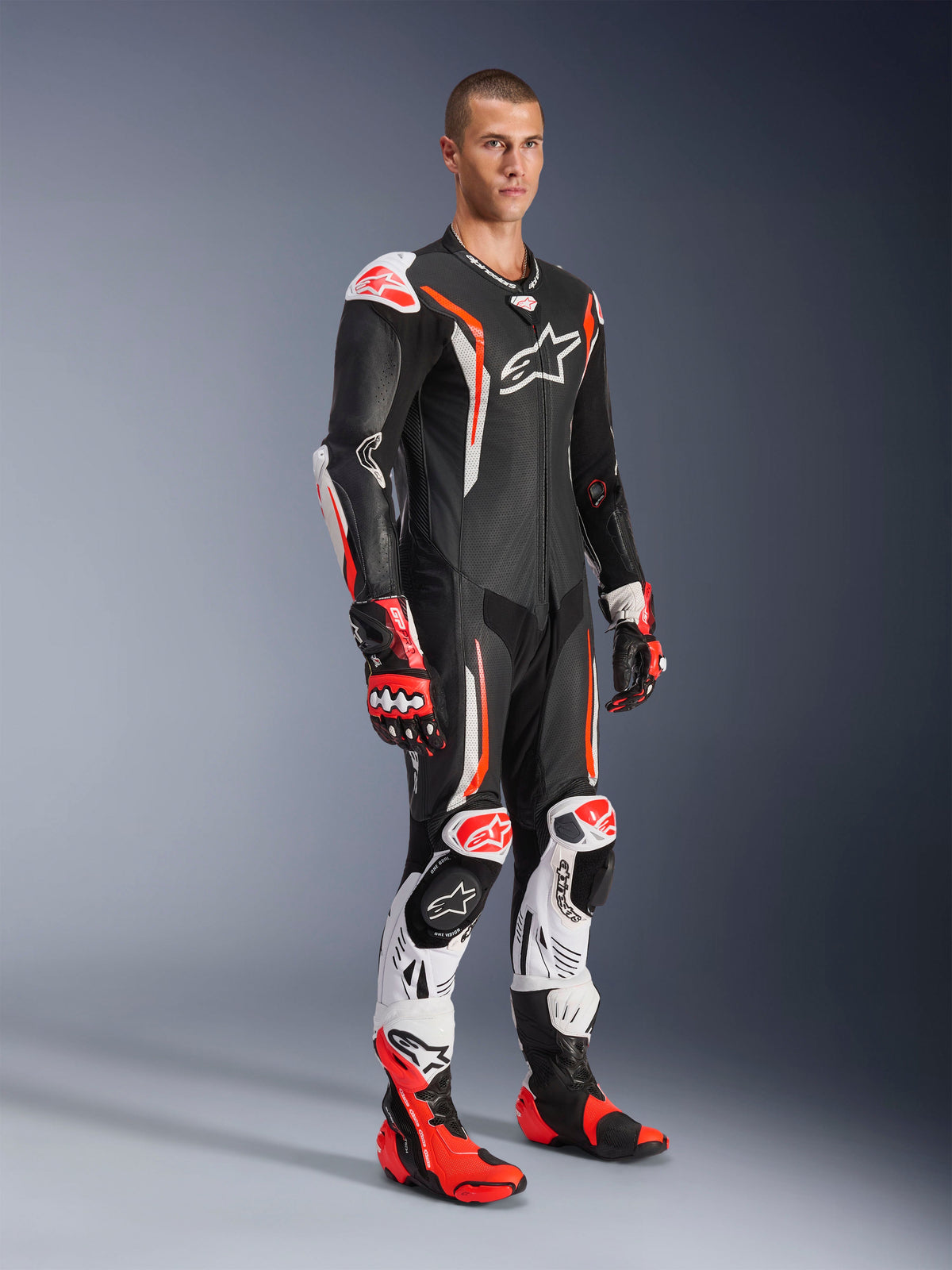 GP Tech V5 Lederkombi 1-Teiliger