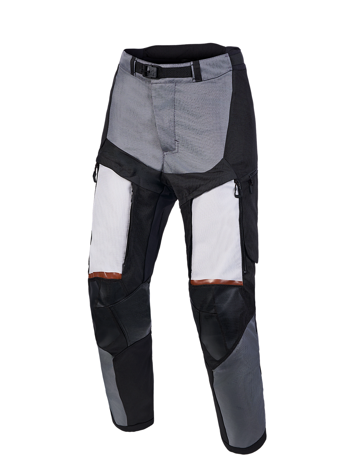 Alpinestars Harok V 2 Drystar Hose, Adventure-Motorradhose, Dunkelgrau und Eisgrau mit Schwarz, CE-zertifiziert, wasserdichte Textilkonstruktion