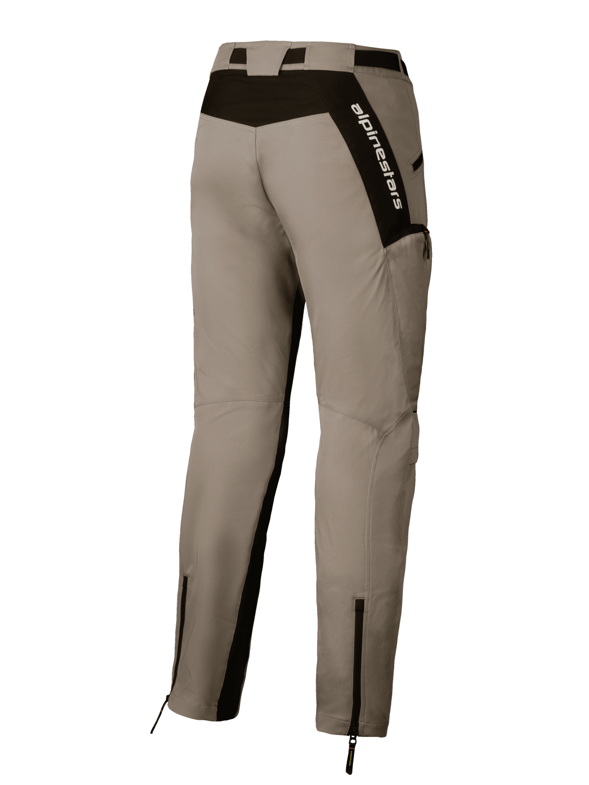 Pantalon Acteon Alpinestars, pantalon de moto urbain pour homme, sable et noir, en sergé de polycoton, certifié CE classe A