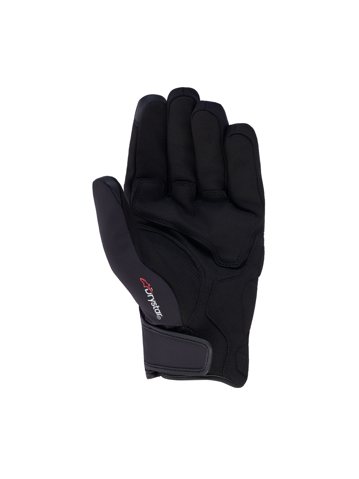 Alpinestars Ignite Drystar Insulated motorhandschoenen, waterdichte motorhandschoenen, zwart, textielconstructie met Drystar-membraan