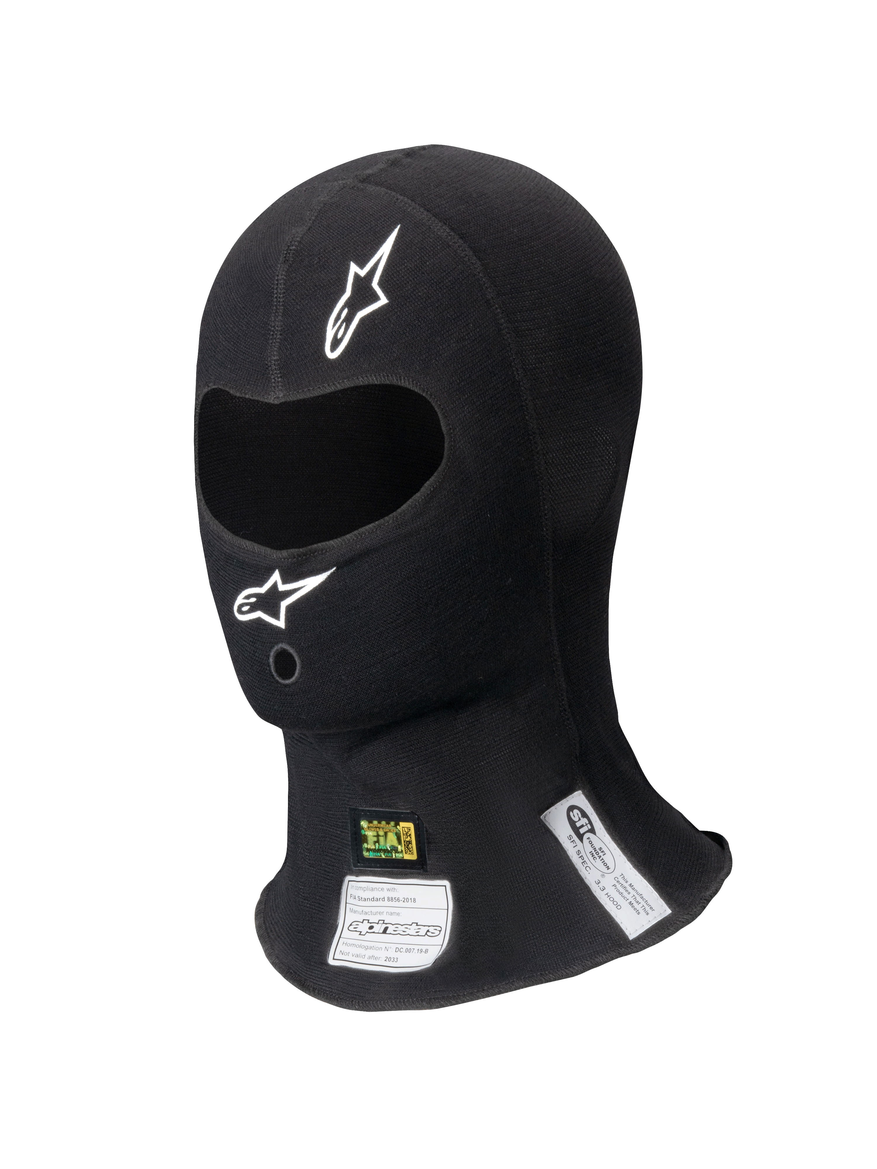 ZX Balaclava Evo V2 FIA/SFI - White Auto Balaclava | Alpinestars® ZX Balaclava Evo V2 FIA/SFI - White Auto Balaclava | Alpinestars®