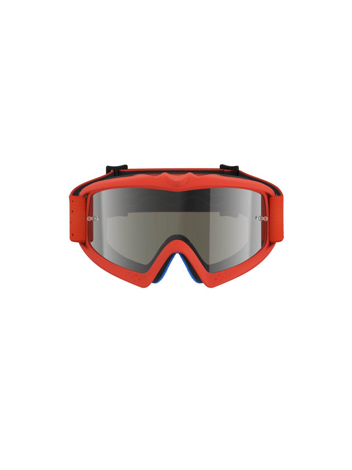 Alpinestars Jeugd Vision Vesta veiligheidsbril, oranje motorcrossbril voor kinderen met een zilveren spiegelende anti-condenslens en ergonomisch frame.