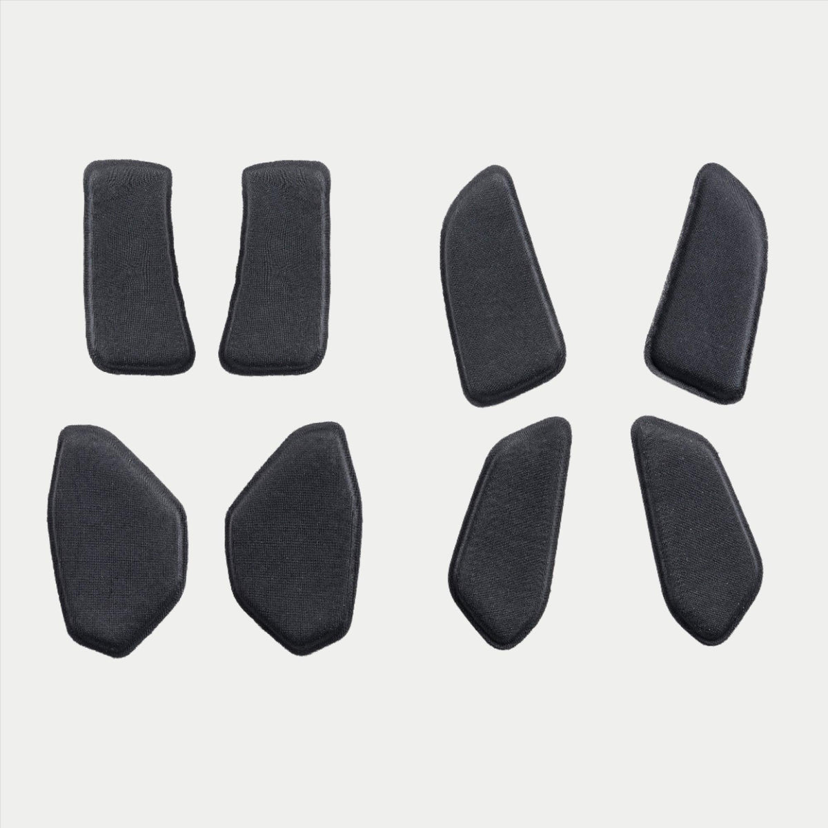 Alpinestars BNS Soft Pad Set, noir, kit de huit coussinets de confort de remplacement pour protection cervicale BNS, inserts en mousse préformés pour VTT et tout-terrain