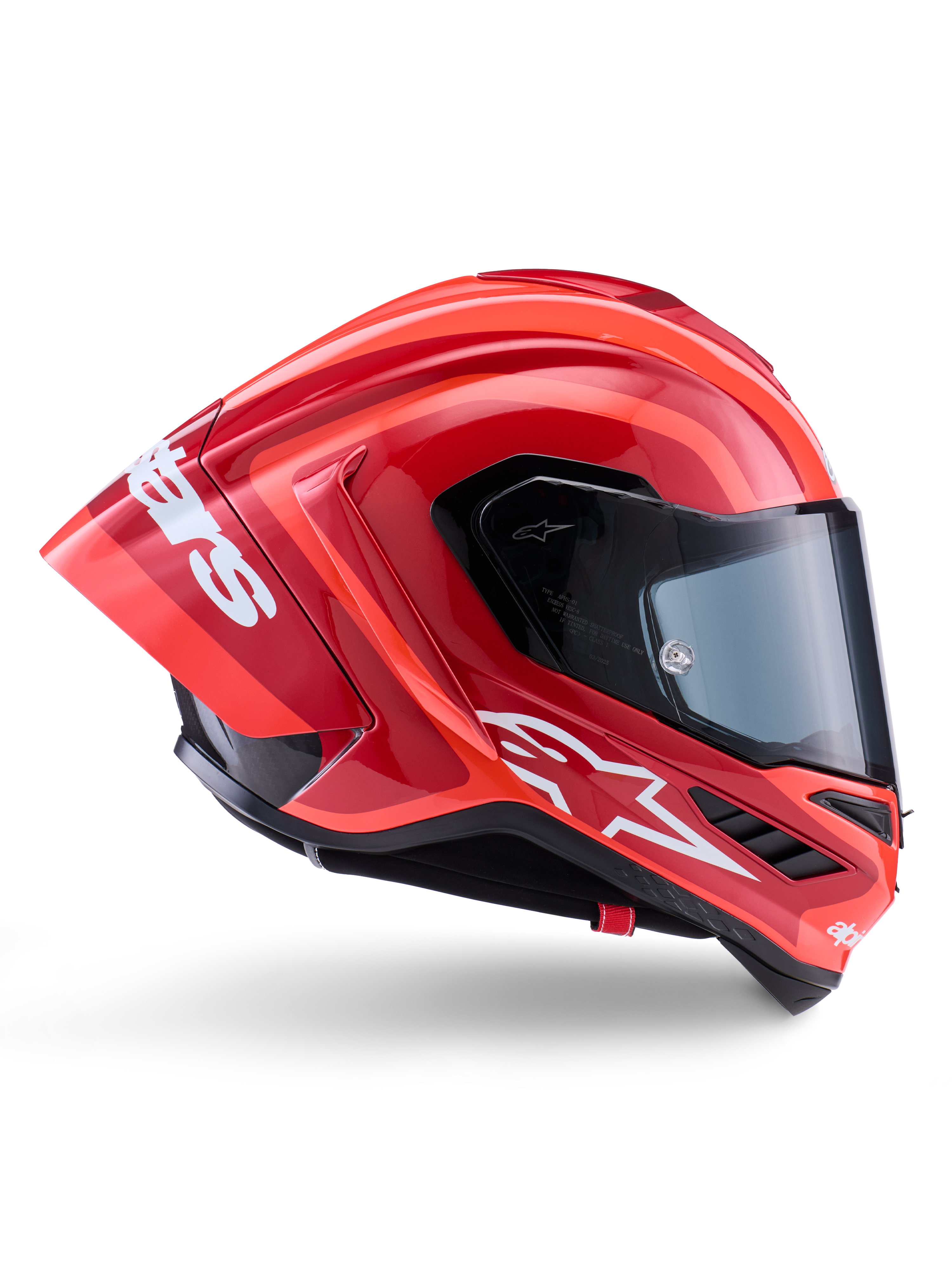 aerodynamic motorcycle helmet Favoto Full Face With Dynamic Rear Wing and adjustability Fly Racing Rayce Solid Full