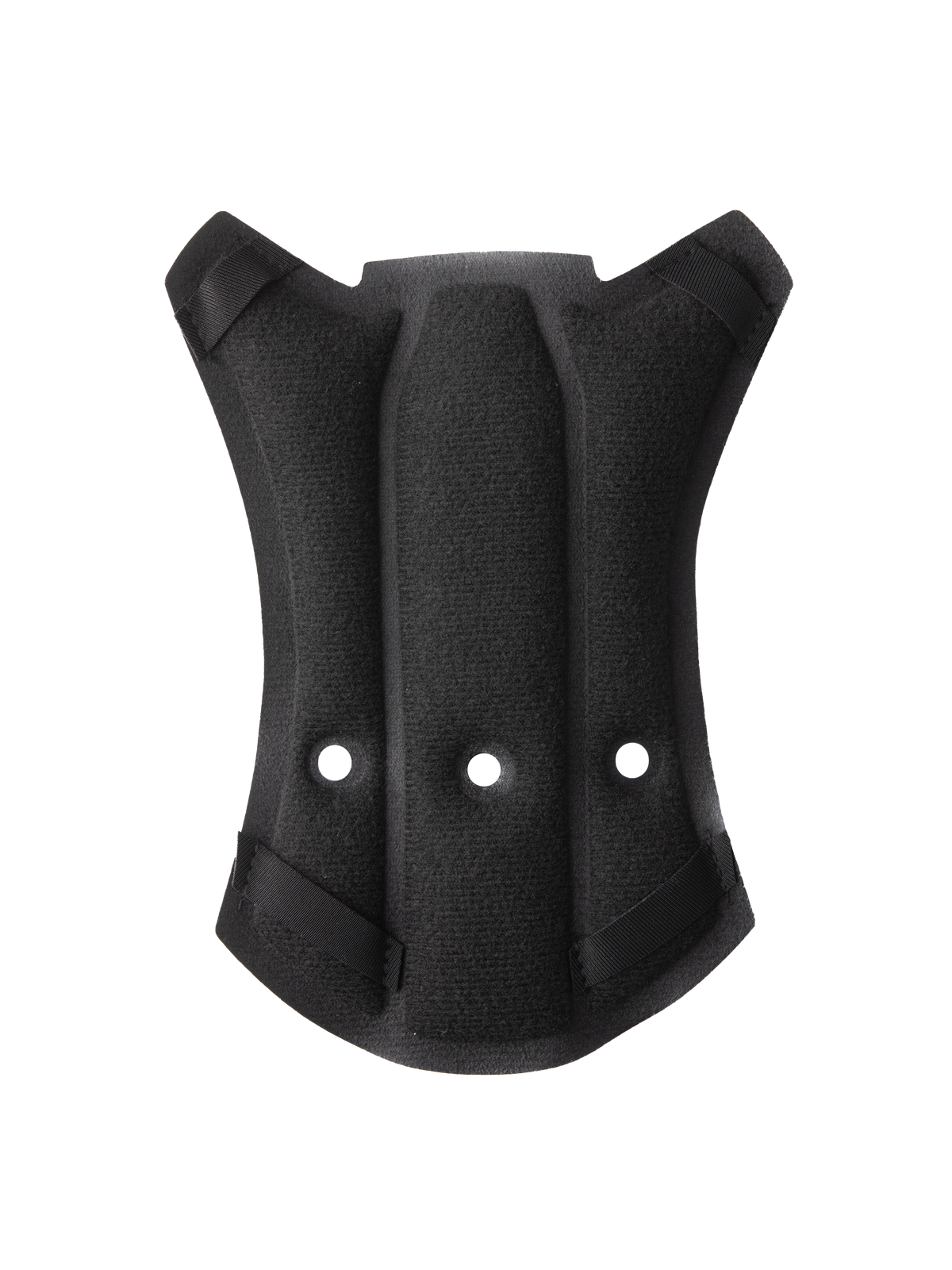 Alpinestars S-M7 Top Pad, Helmzubehör, Schwarz, konturiertes, gepolstertes Design mit drei Belüftungsöffnungen und Befestigungslaschen an den Ecken, Synthetikgewebe für Komfort im Motocross-Helm