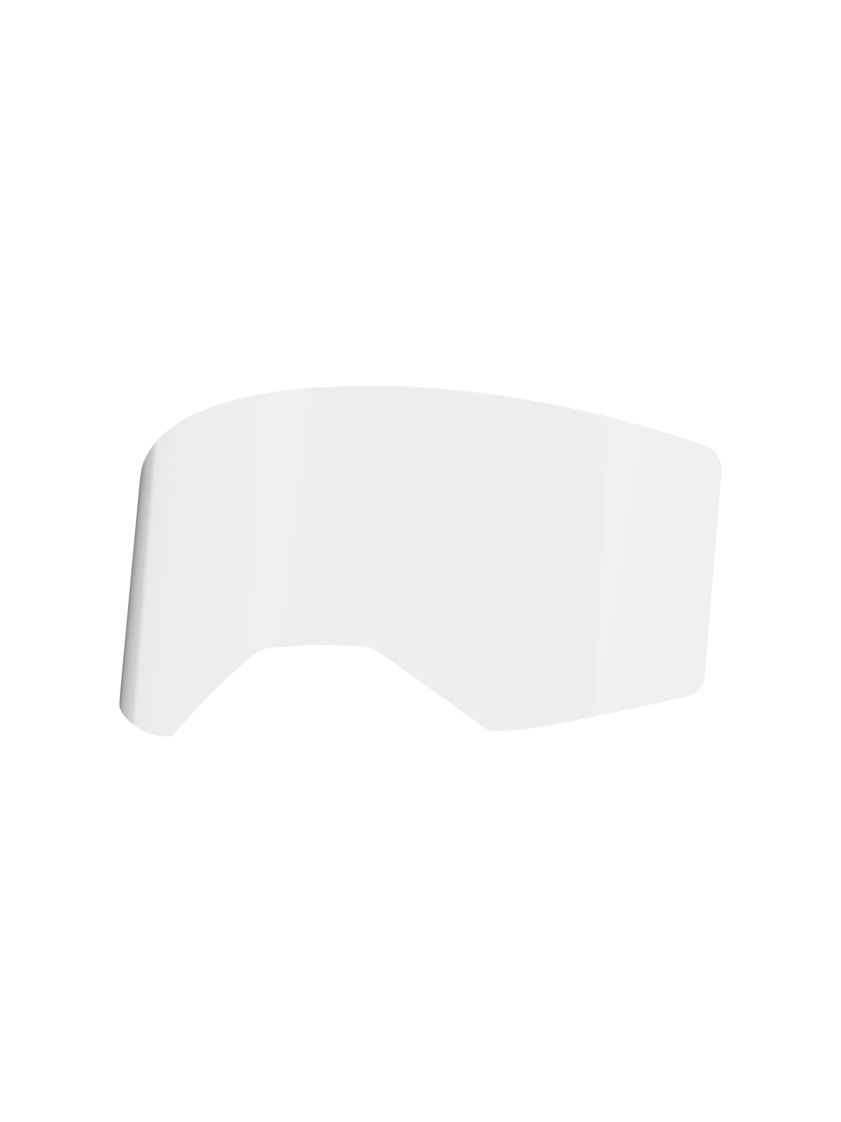 Alpinestars Vision Shield Film X2 Pack, pellicule transparente pour écran de masque, film de protection courbé clair avec technologie de revêtement dur hydrophobe pour motocross et tout-terrain