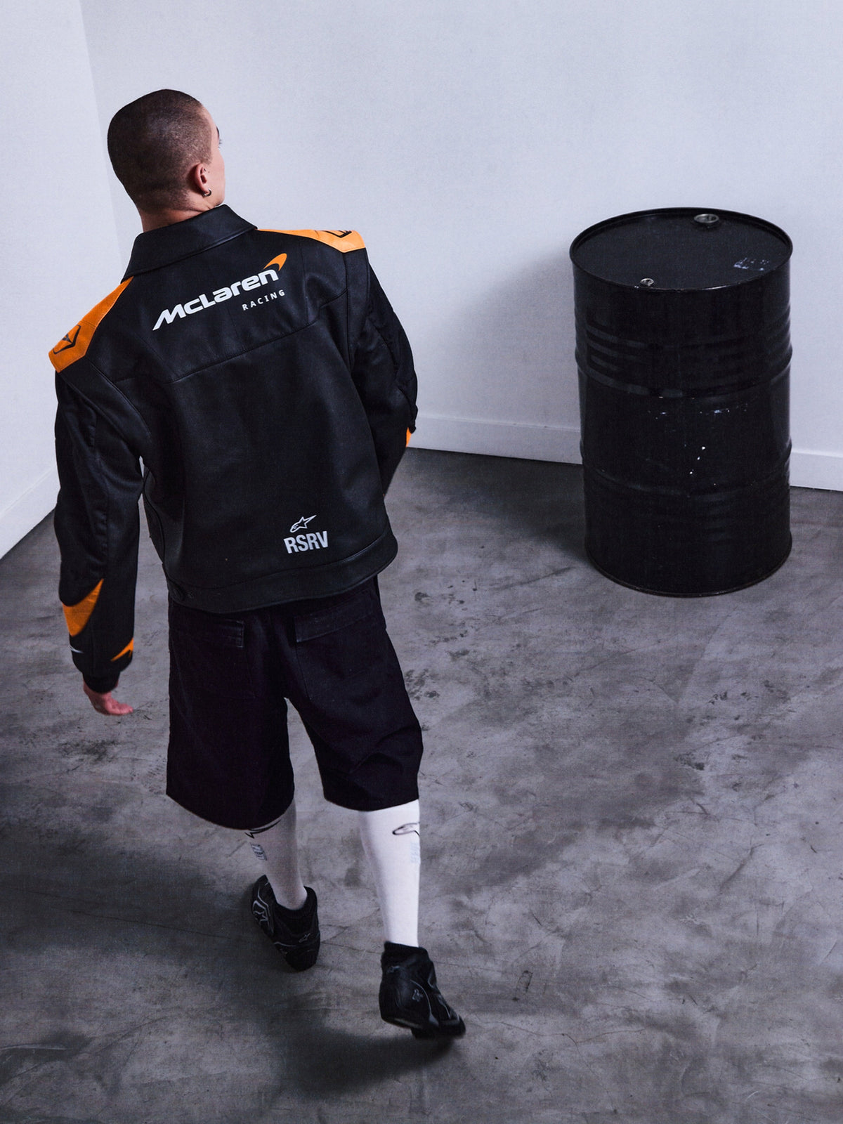 Veste En Cuir RSRV Track Star