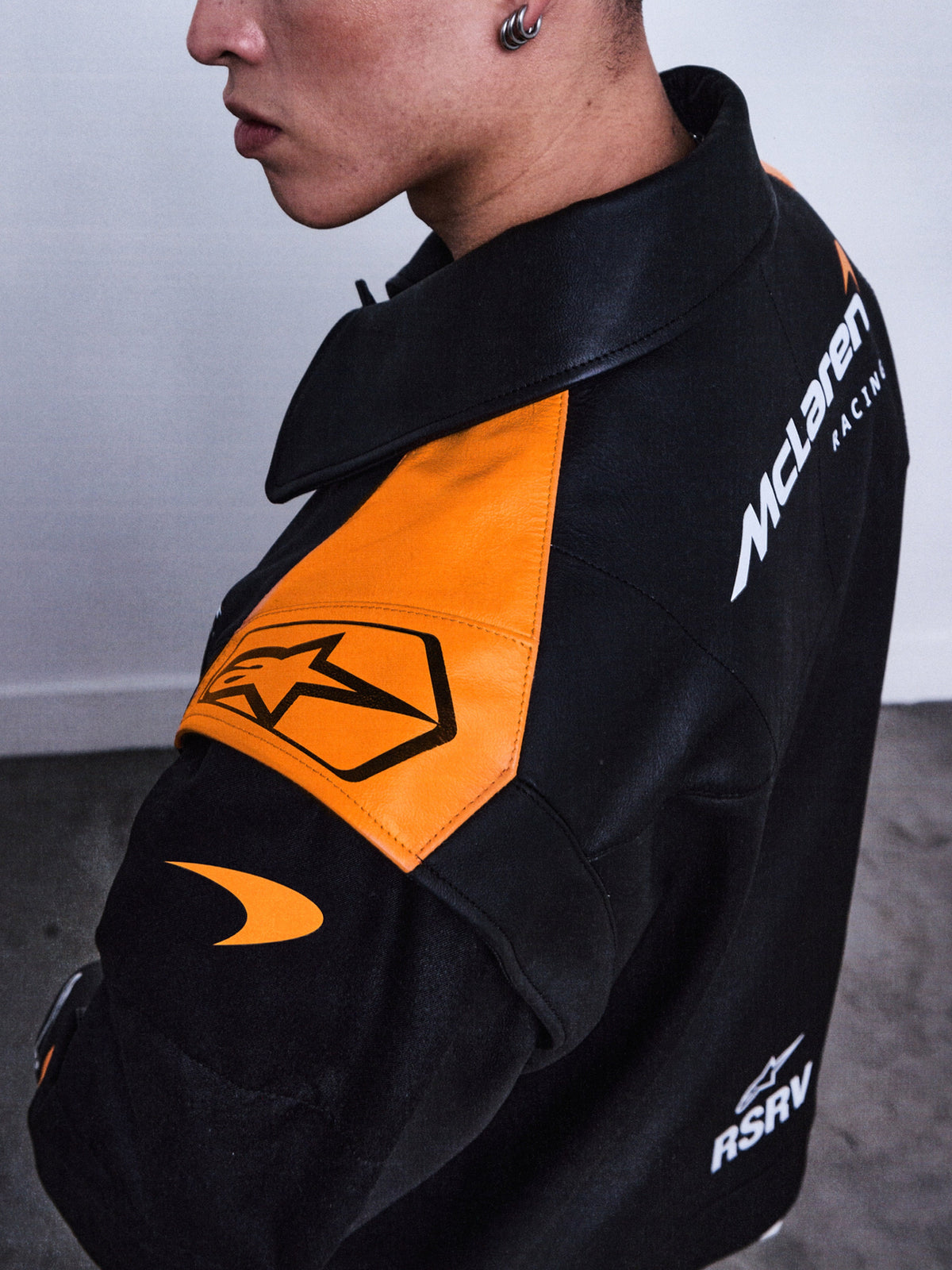 Veste En Cuir RSRV Track Star