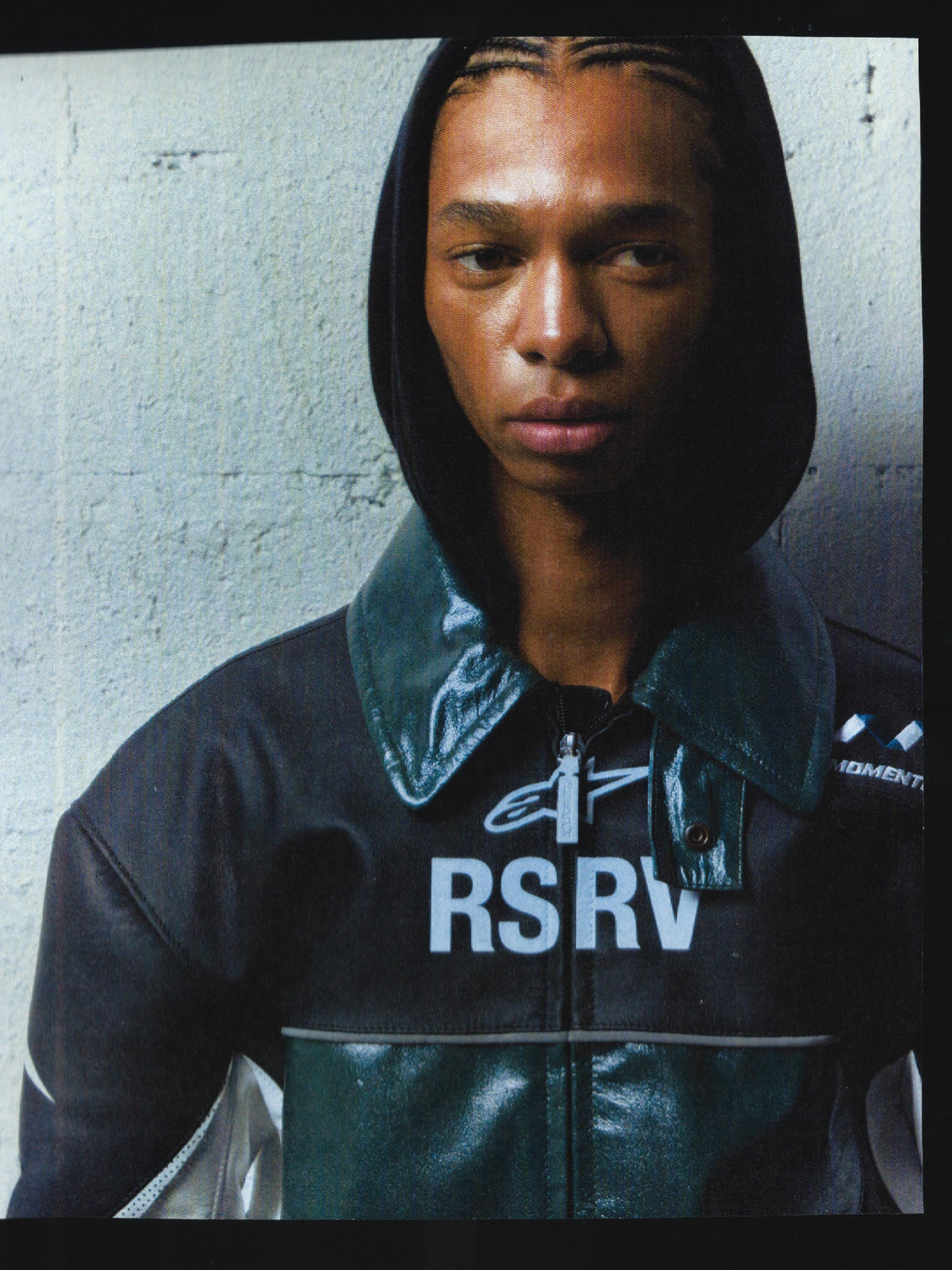 Veste En Cuir RSRV ALLOY