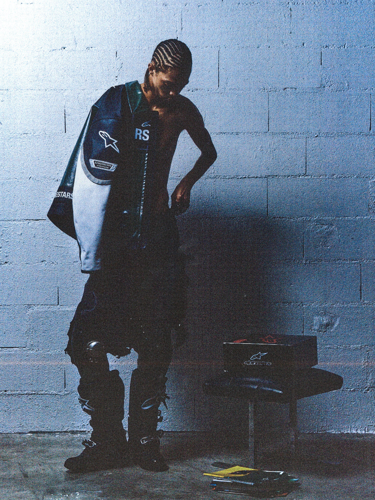 Veste En Cuir RSRV ALLOY