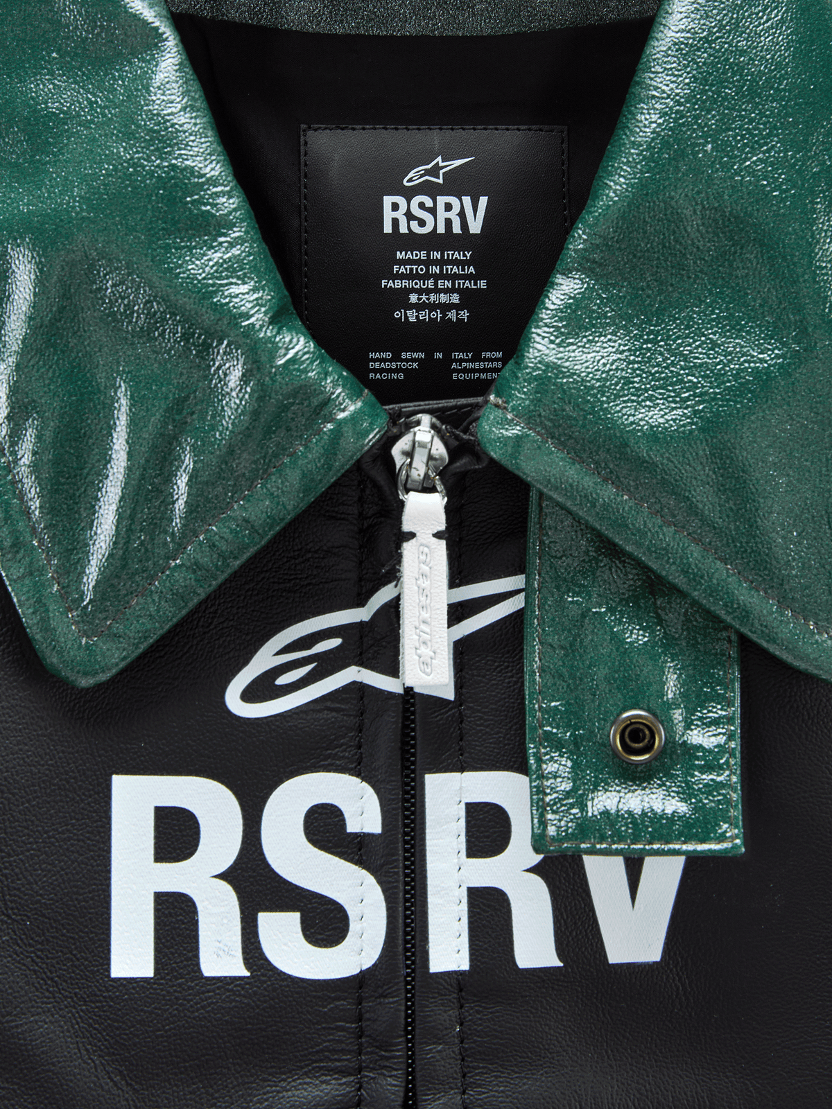 Veste En Cuir RSRV ALLOY