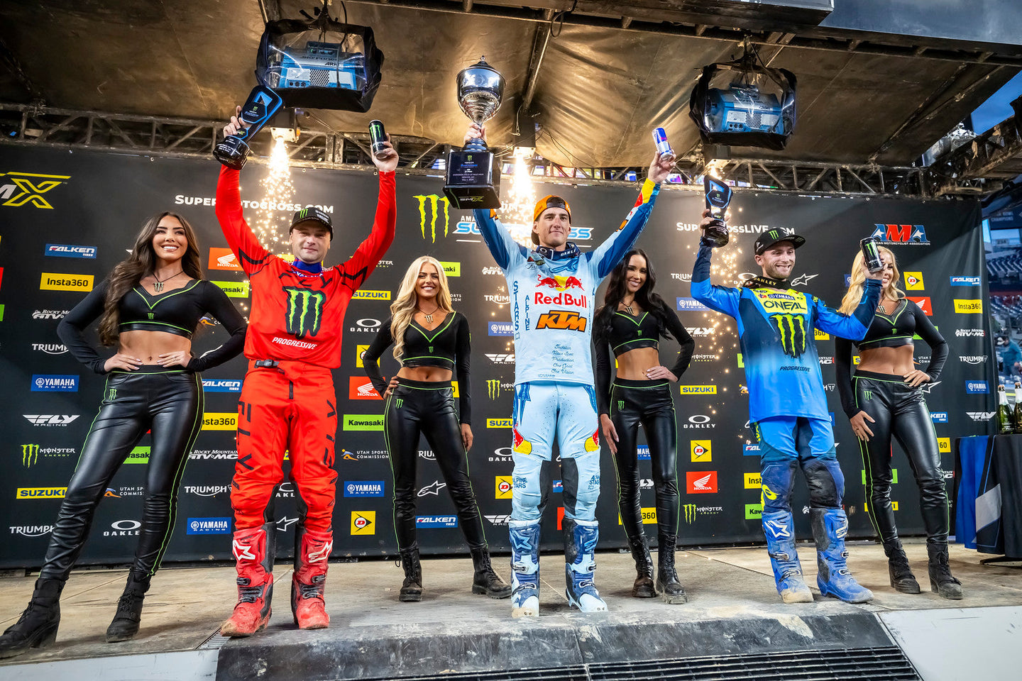 ALPINESTARS PODIUM LOCK-OUT AS CHASE SEXTON DOMINATES 450SX RACE IN DENVER, COLORADO