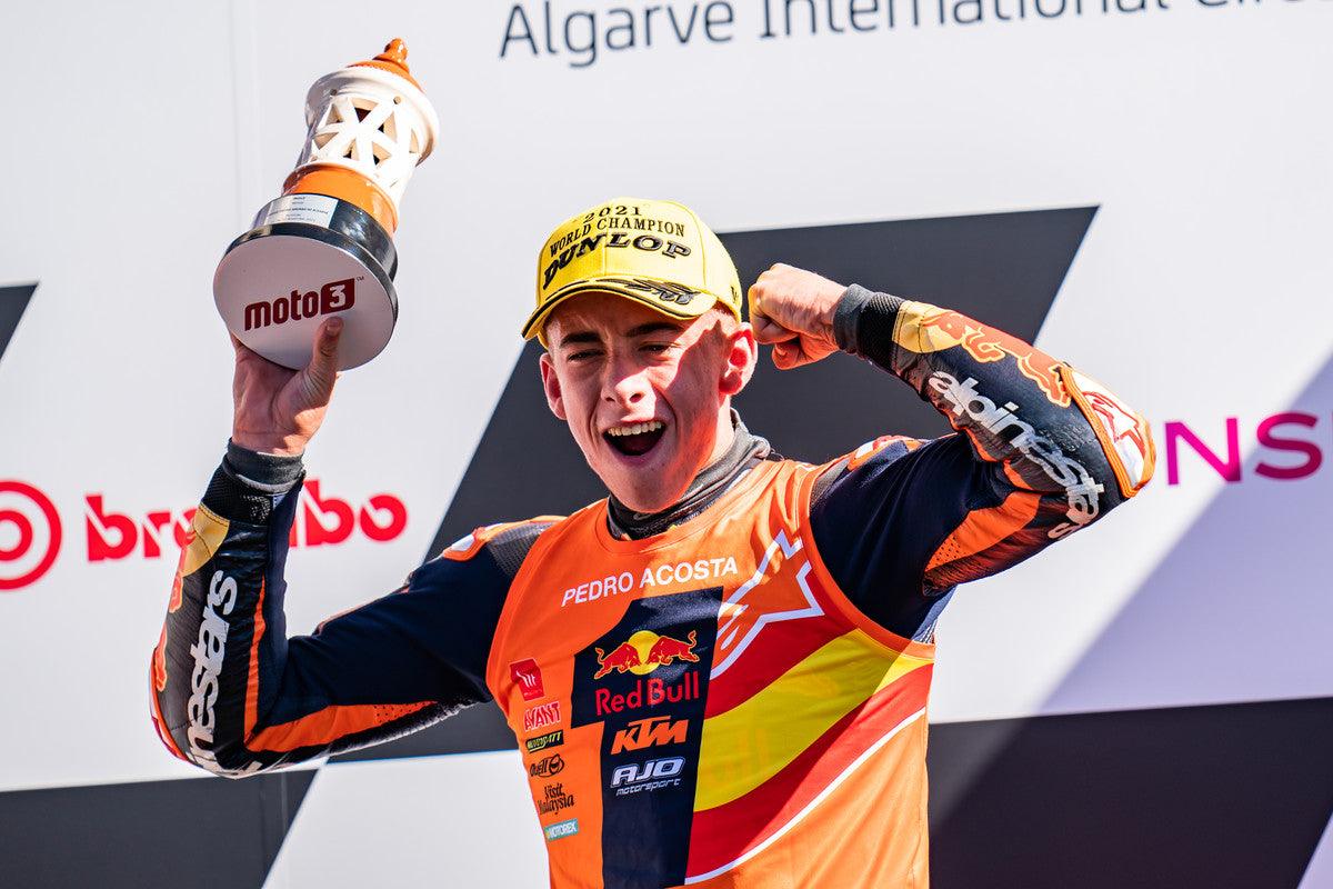 Pedro Acosta ist der 2021 Moto3 -Weltmeister!