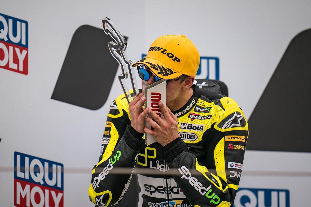 Fabio di Giannantonio à Hunt for Moto2 Glory à Aragon