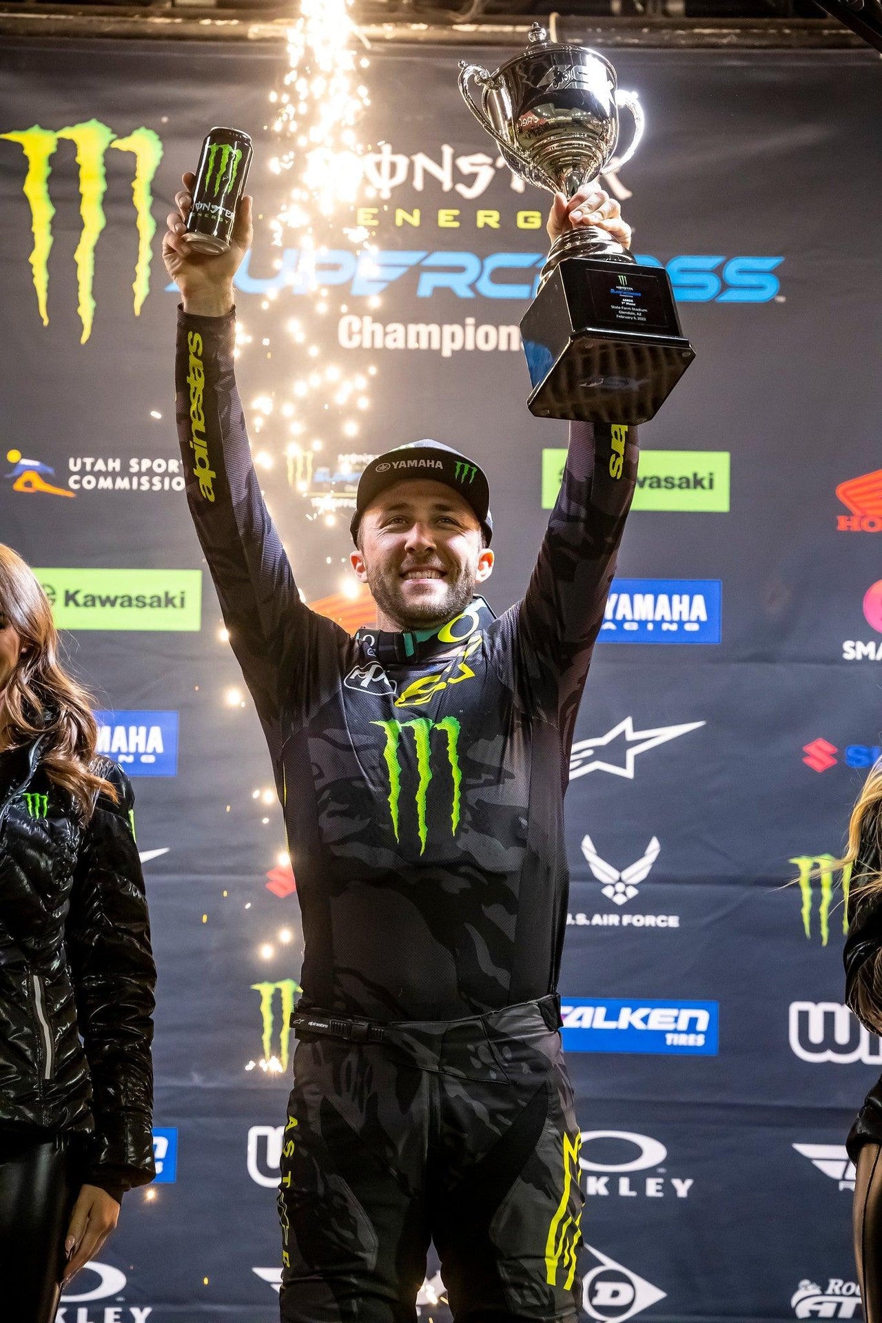 Eli Tomac et Chase Sexton dominent 450SX Triple Crown Races à Glendale, Arizona