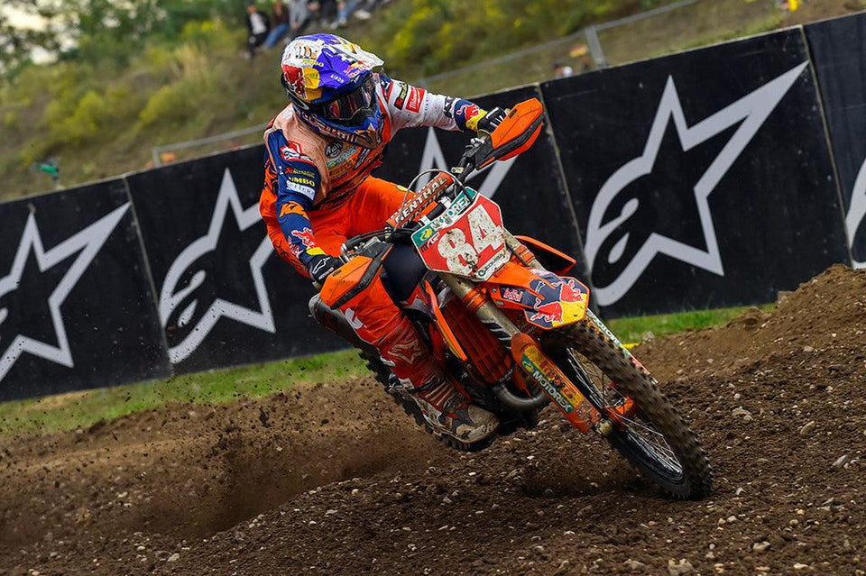 Jeffrey Herlings et Romain Febvre à la chasse à la gloire MXGP à Teutschenthal, Allemagne