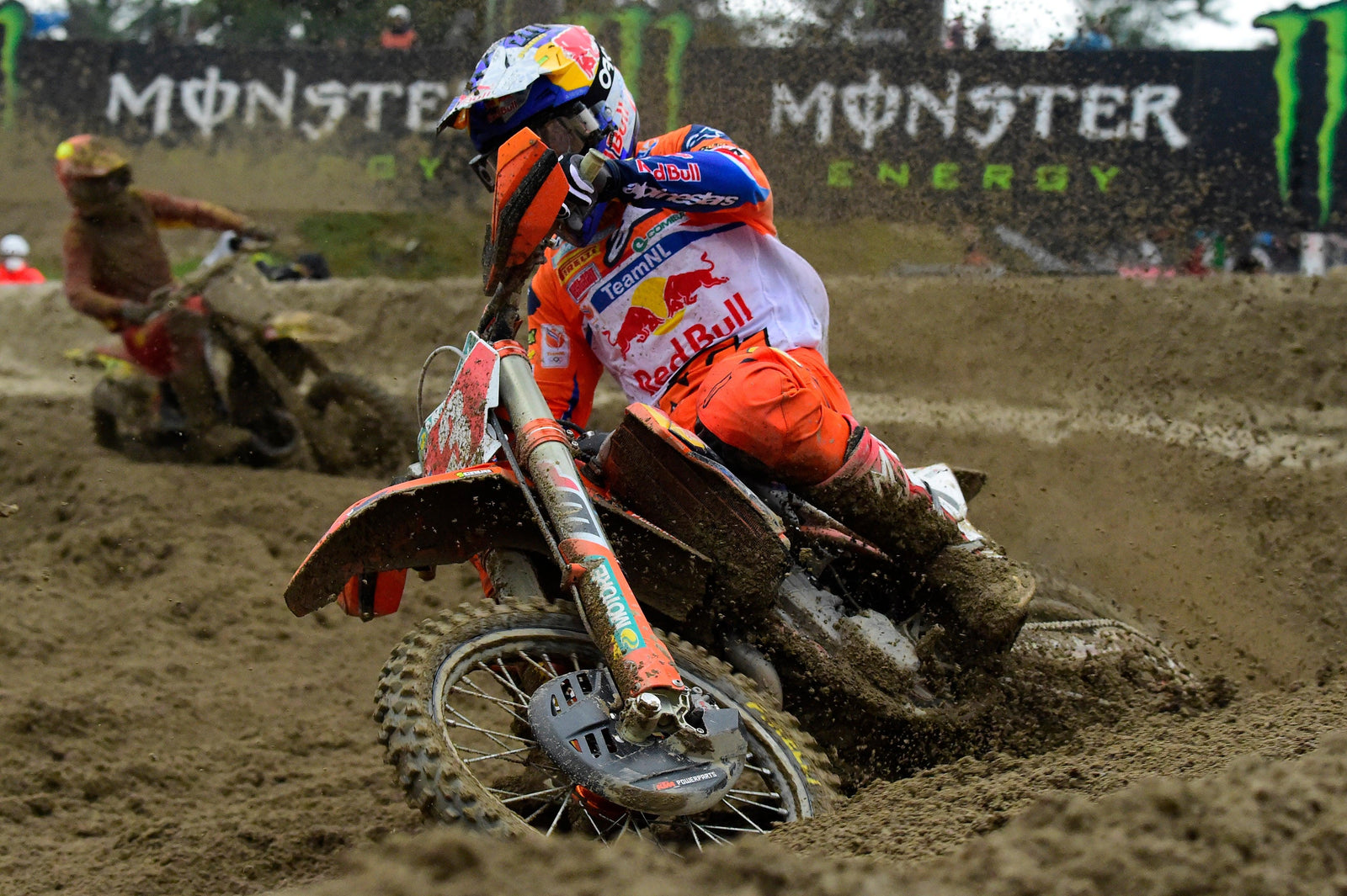 Jeffrey Herlings gewinnt eine offene Klasse im Fim Motocross of Nations in Mantova, Italien