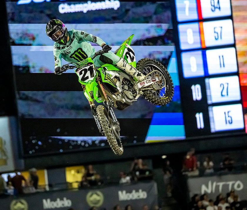 Jason Anderson Heads Alpinestars 450SX Podium Lock-Out bei Anaheim 3, Kalifornien