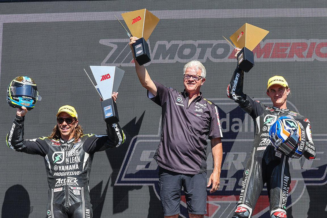 Week-end parfait pour Jake Gagne alors qu'il domine pour gagner à la fois les courses de Moto America Superbike à Ridge Motorsport Park, Washington