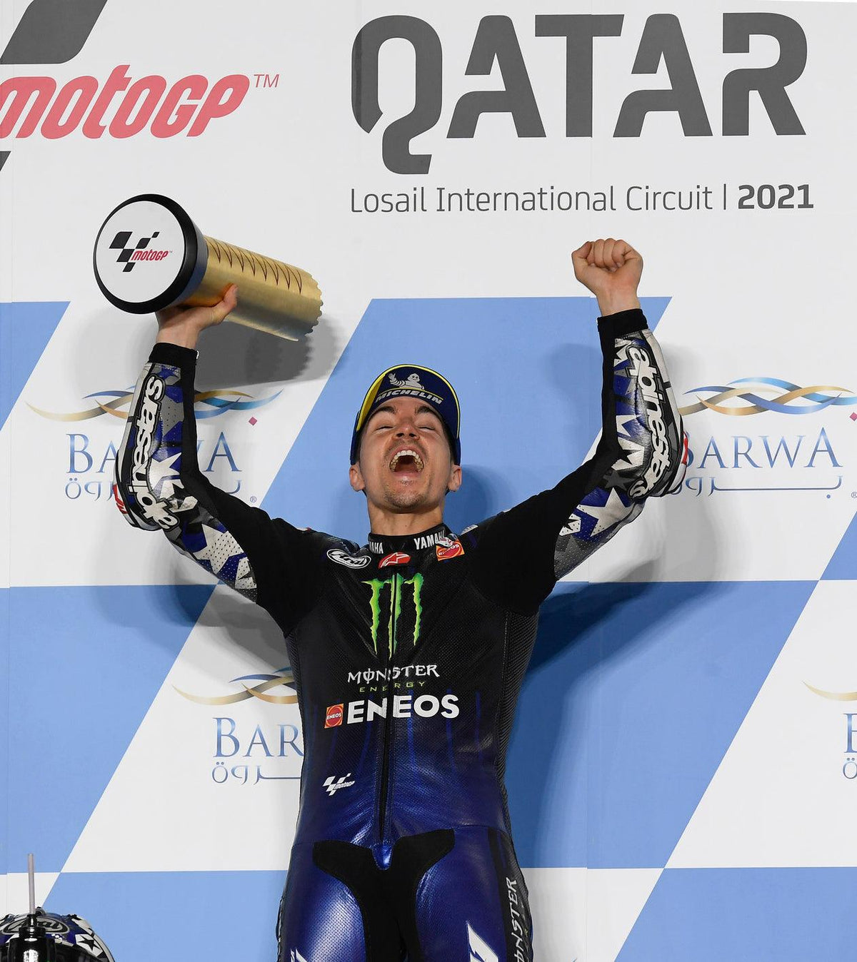 Maverick Vinales ist die Top -Waffe, nachdem aggressive Fahrt ihn in Katar gewinnen lässt. Pecco Bagnaia Dritter