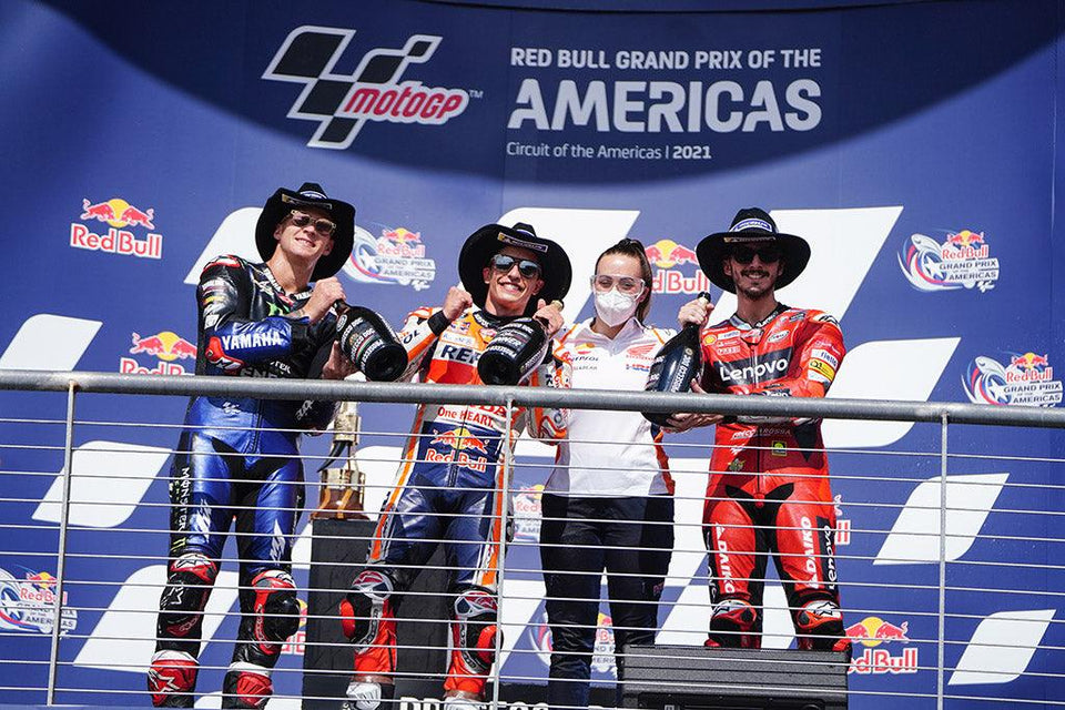 Alpinestars Top Sechs Lock-Out als prächtige Marc Marquez dominiert das MotoGP-Rennen, um den König der Rennstrecke der amerikanischen Krone in Texas wiederzugewinnen