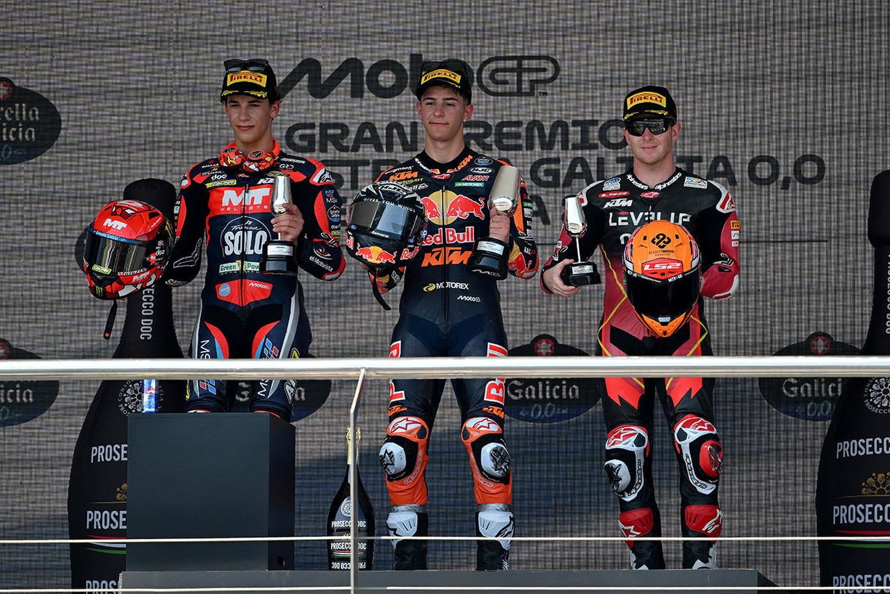 ALPINESTARS PODIUM LOCK-OUT AS JOSE ANTONIO RUEDA TRIUMPHS IN MOTO3 RACE IN JEREZ