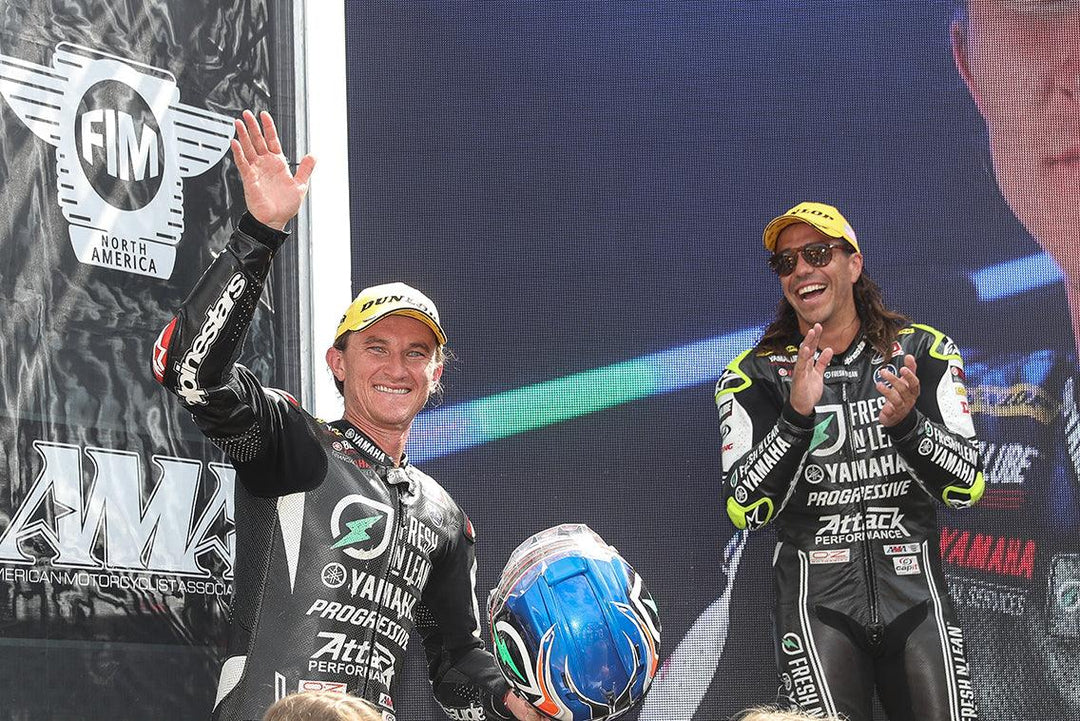 Alpinestars va 1-2 dans Moto America Superbike alors que Jake Gagne gagne et Cameron Petersen deuxième dans la première course à Brainerd International Raceway Minnesota