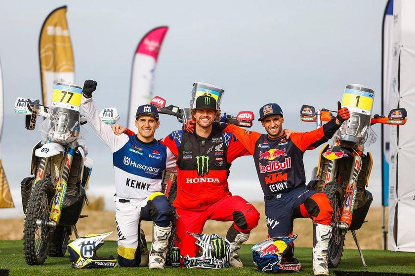 Alpinestars balaye Fim Andalucia Rally Podium alors qu'Adrien Van Beveren gagne avec Kevin et Luciano Benavides deuxième et troisième respectivement en Espagne