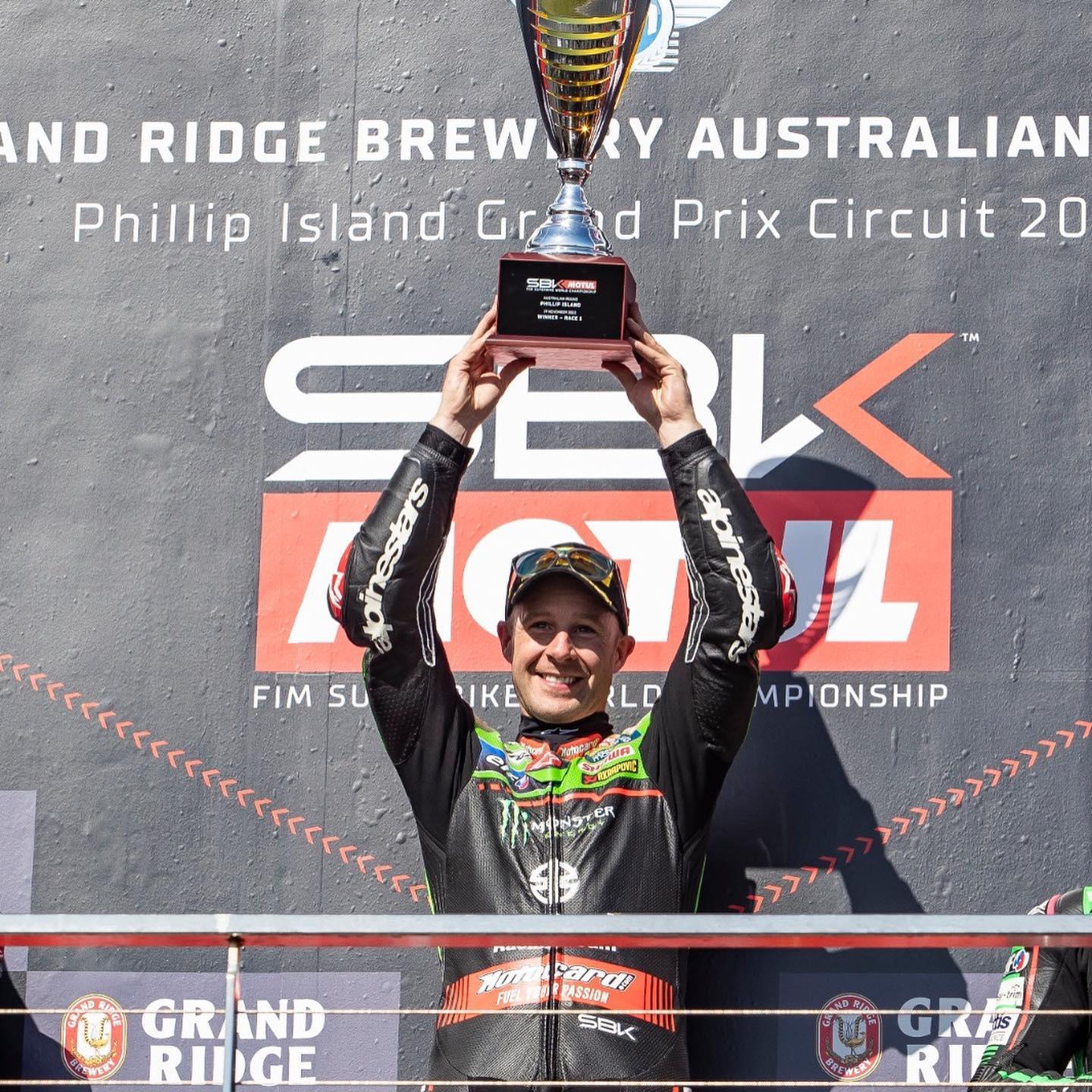 Jonathan Rea termine la saison du monde de la superbike 2022 sur un sommet avec la victoire dans la première course et un balayage de podium tout au long du week-end à Phillip Island