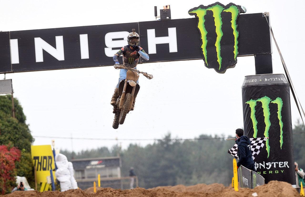 Gautier Paulin produziert eine dominante Leistung, um im Rennen 1 bei MXGP of Flandern den Sieg zu erringen