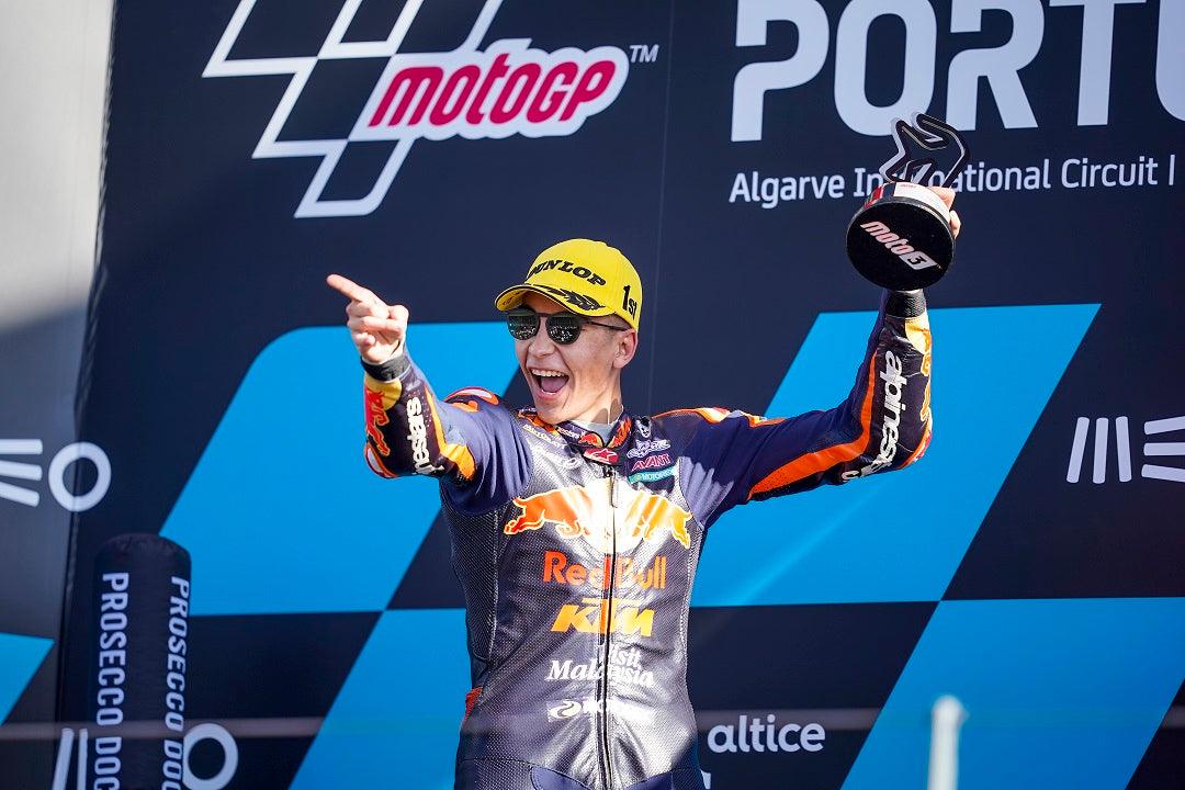 RAUL Fernandez rennt zum letzten Moto3 -Sieg der Saison im Portimao Grand Prix