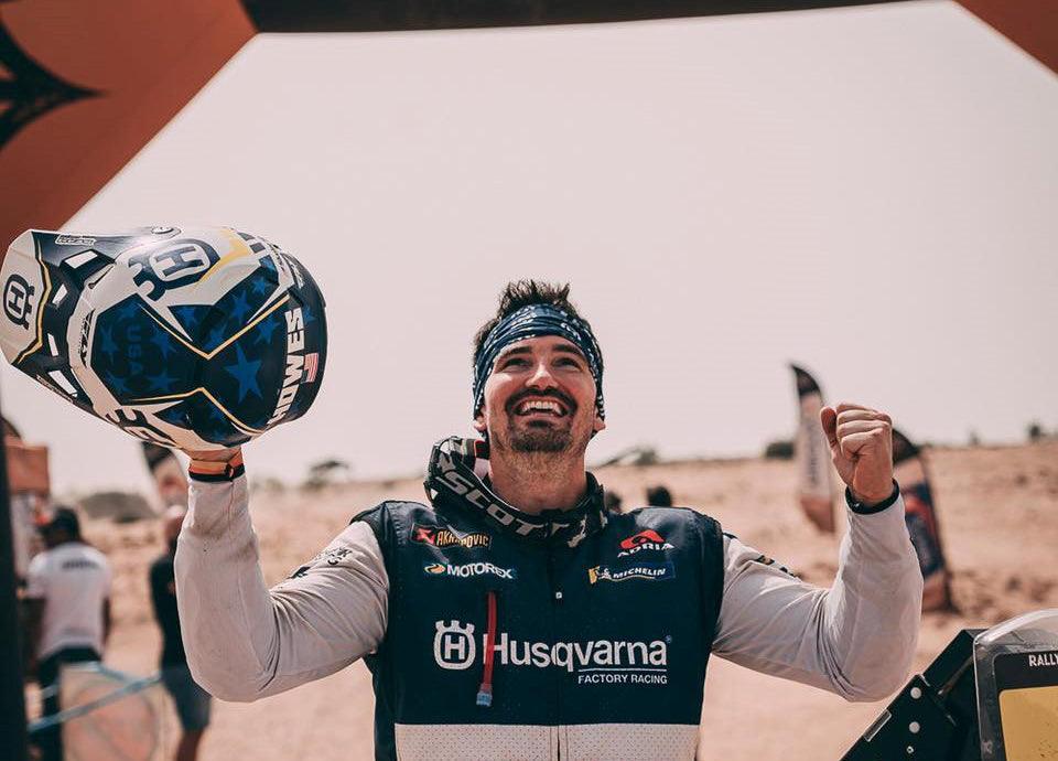 Alpinestars Sweep 2022 Rallye du Maroc Podium und dominieren die Top Ten, als Skyler Howes mit Luciano Benavides Zweiter und Ricky Brabec in Marocco gewinnt