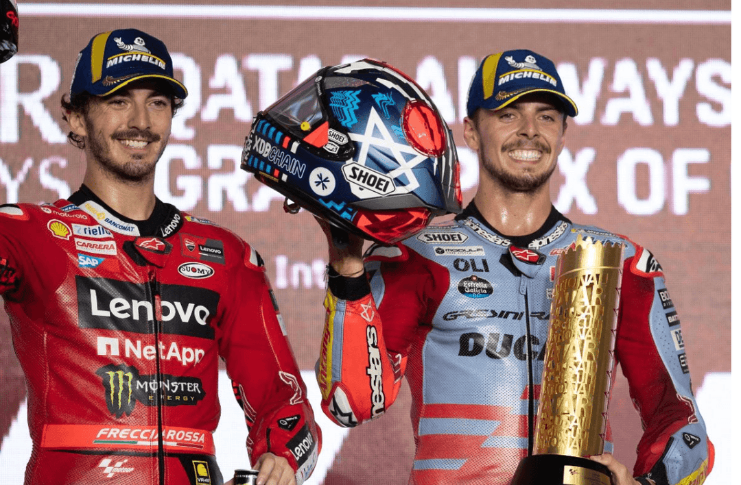 ALPINESTARS DOMINE LE TOP 10 ET FABIO DI GIANNANTONIO OBTIENT LA VICTOIRE EN MOTOGP À LUSAIL, QATAR